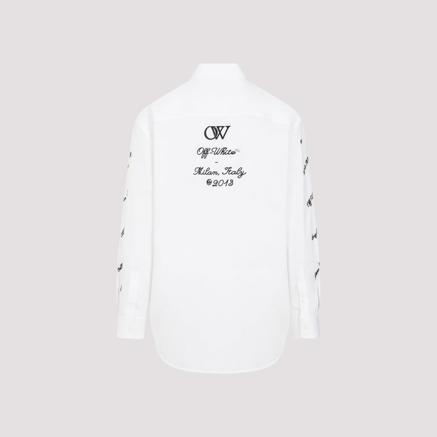 OFF WHITE Logo Heavycot Overshirt - SS24