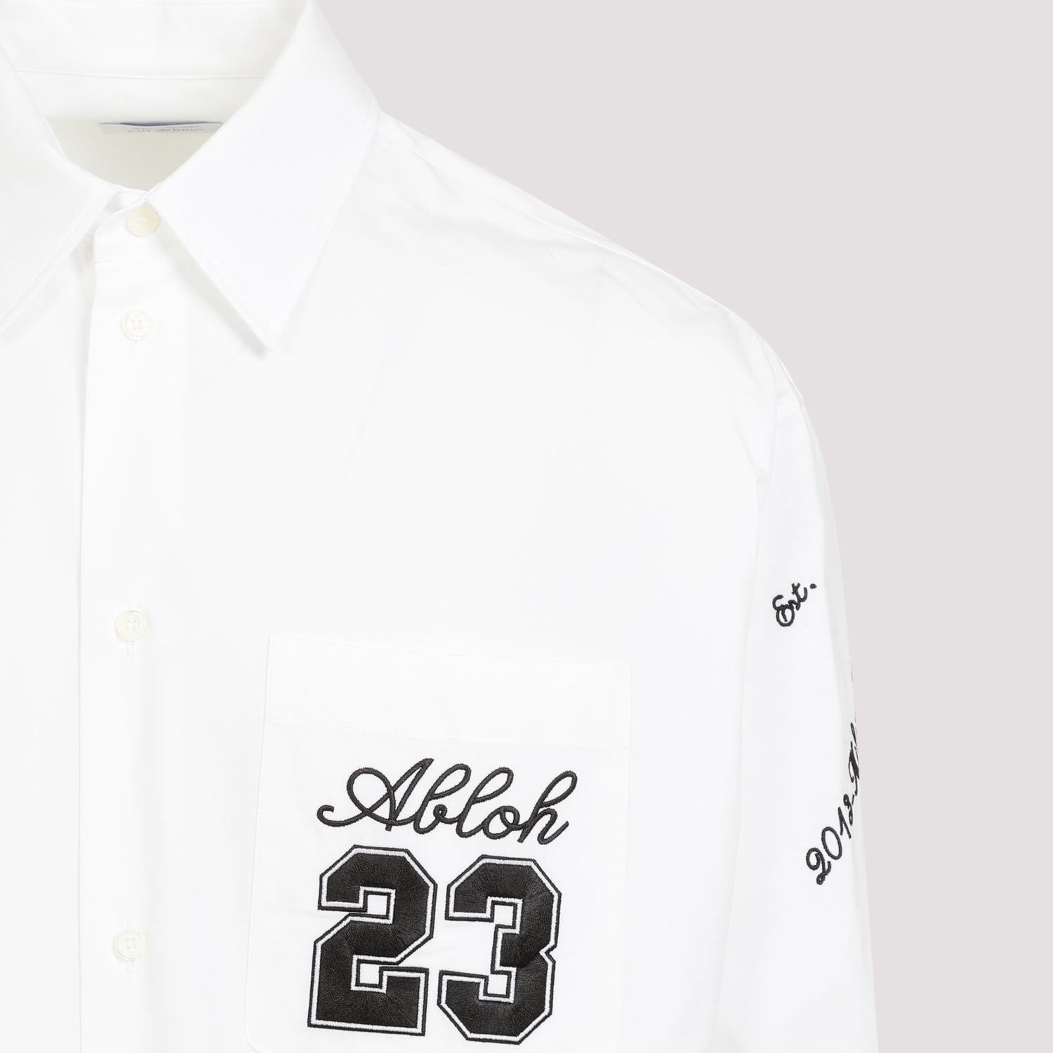 OFF WHITE Logo Heavycot Overshirt - SS24