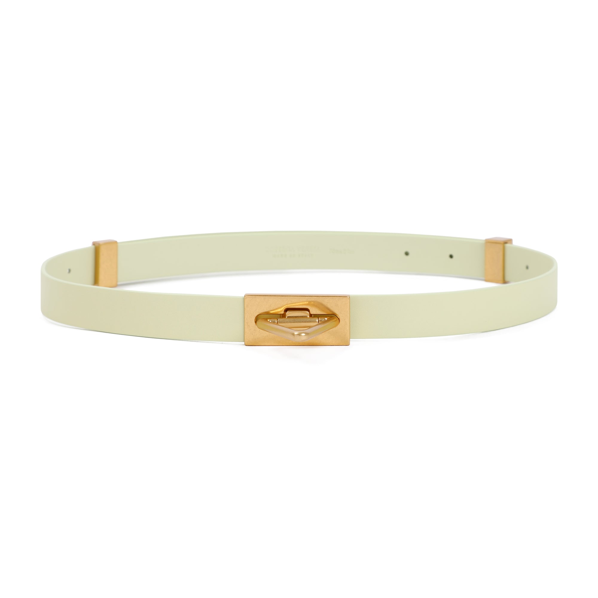 BOTTEGA VENETA Leather Belt - 2cm Width