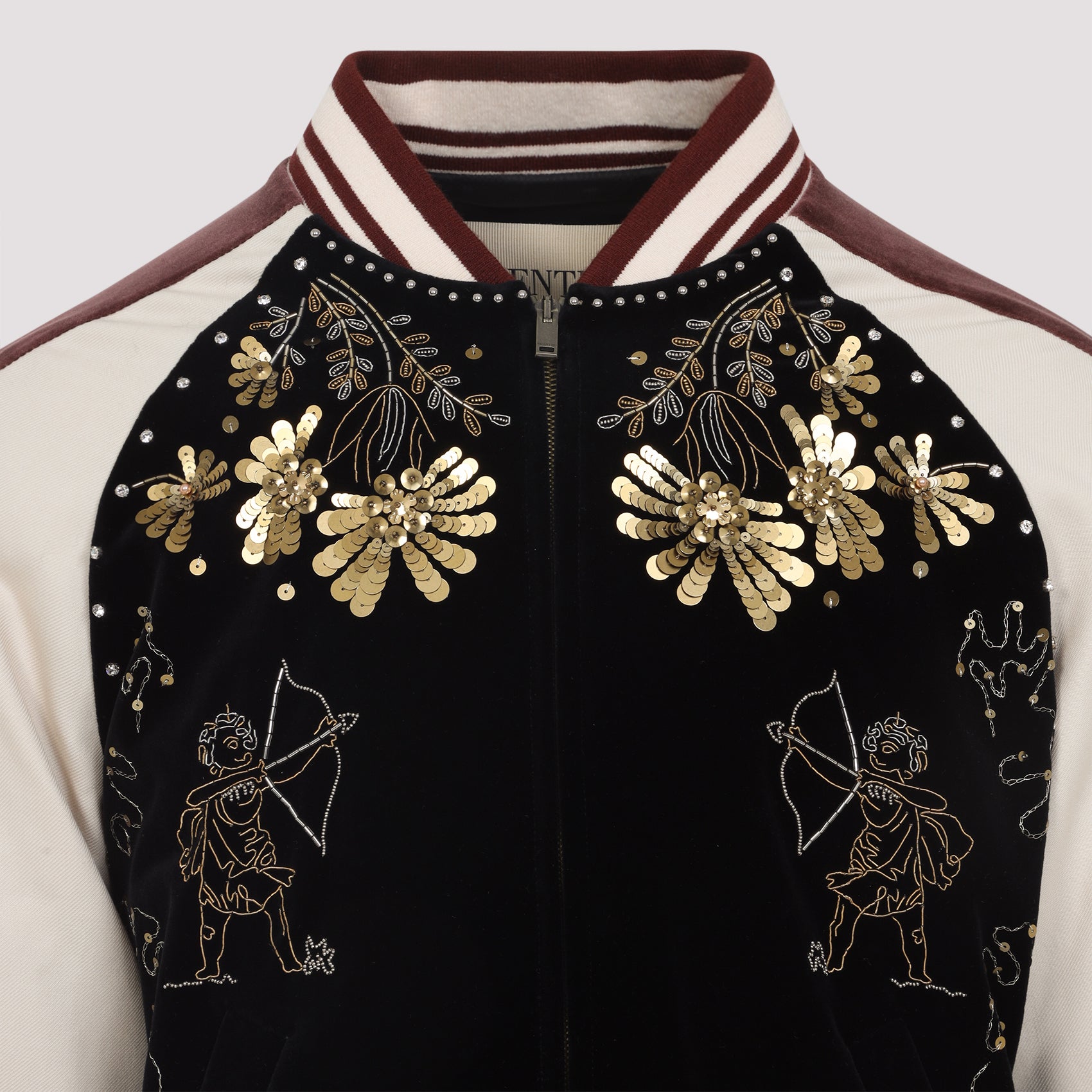VALENTINO Embroidered Jacket for Men - FW25 Collection