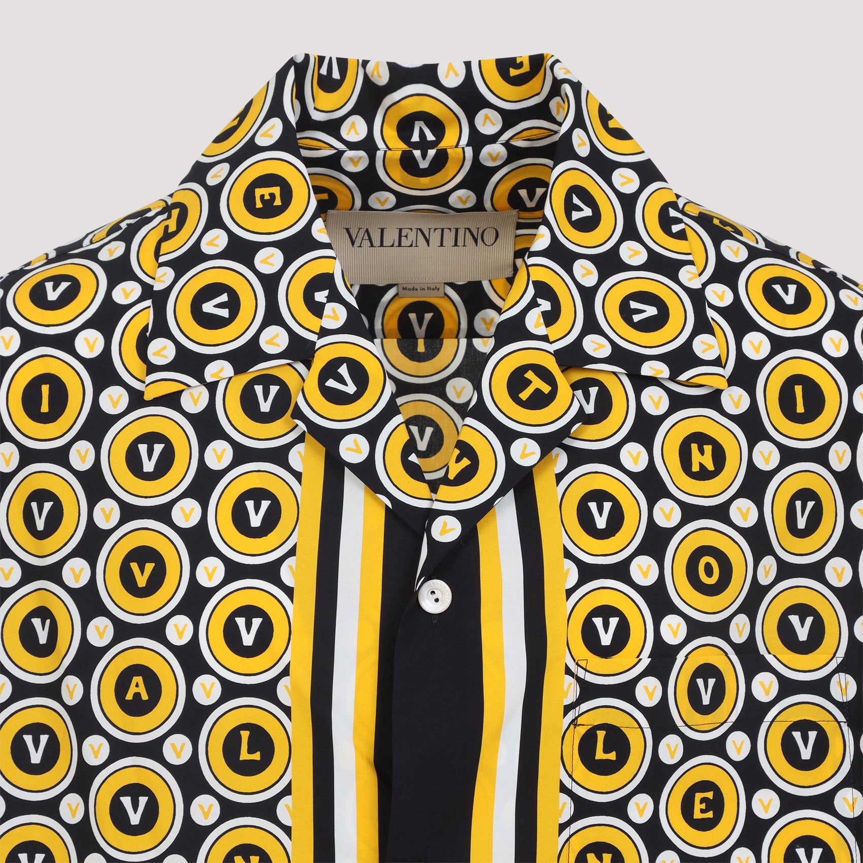 VALENTINO Men's Bowling Shirt - FW25 Collection