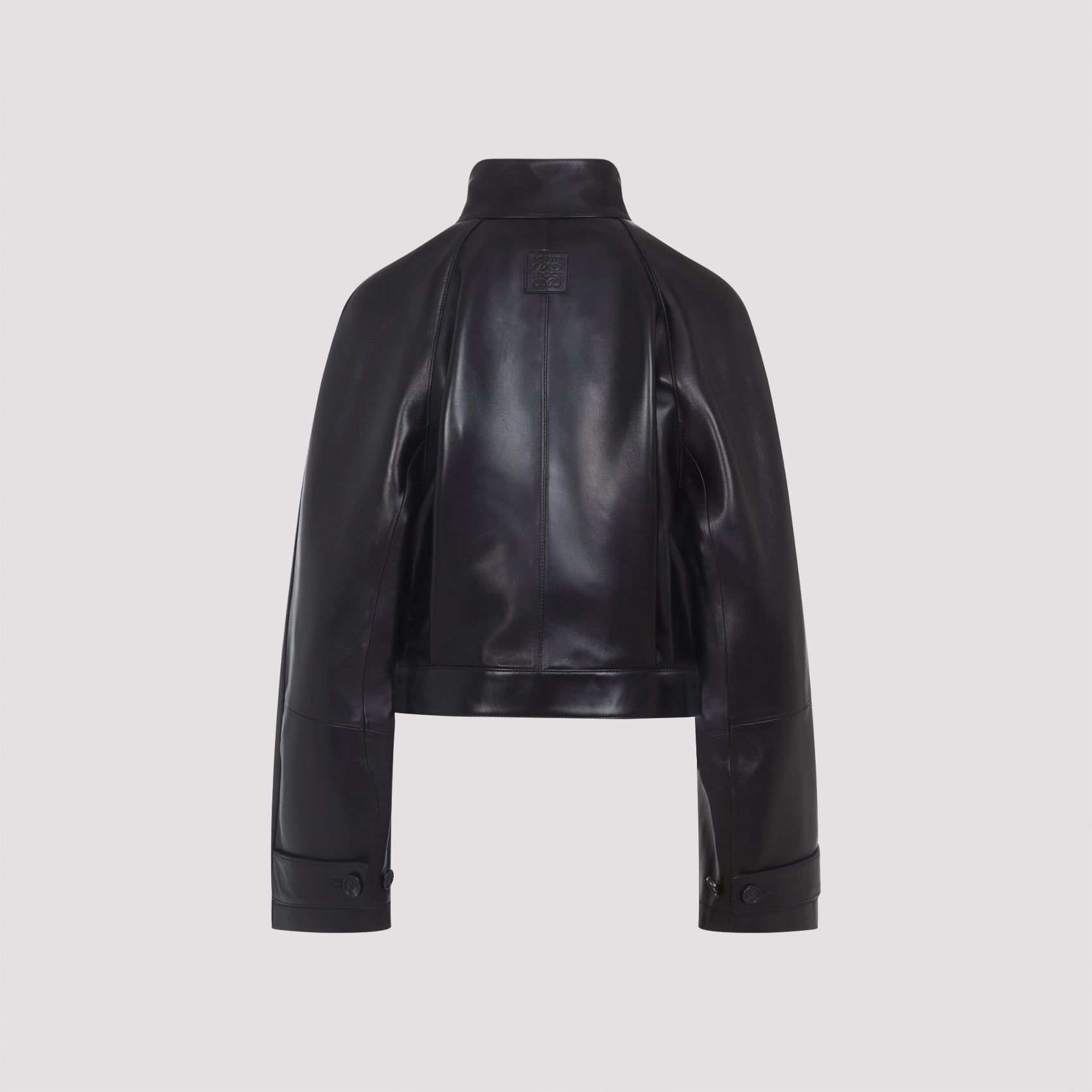 LOEWE Lambskin Short Trench Coat for Men