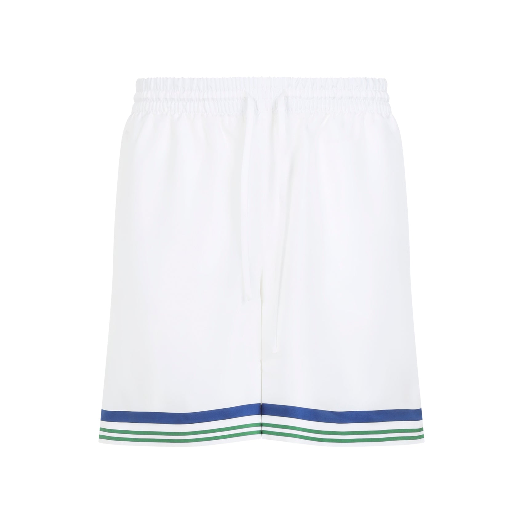 CASABLANCA Men's Mini Drawstring Silk Shorts