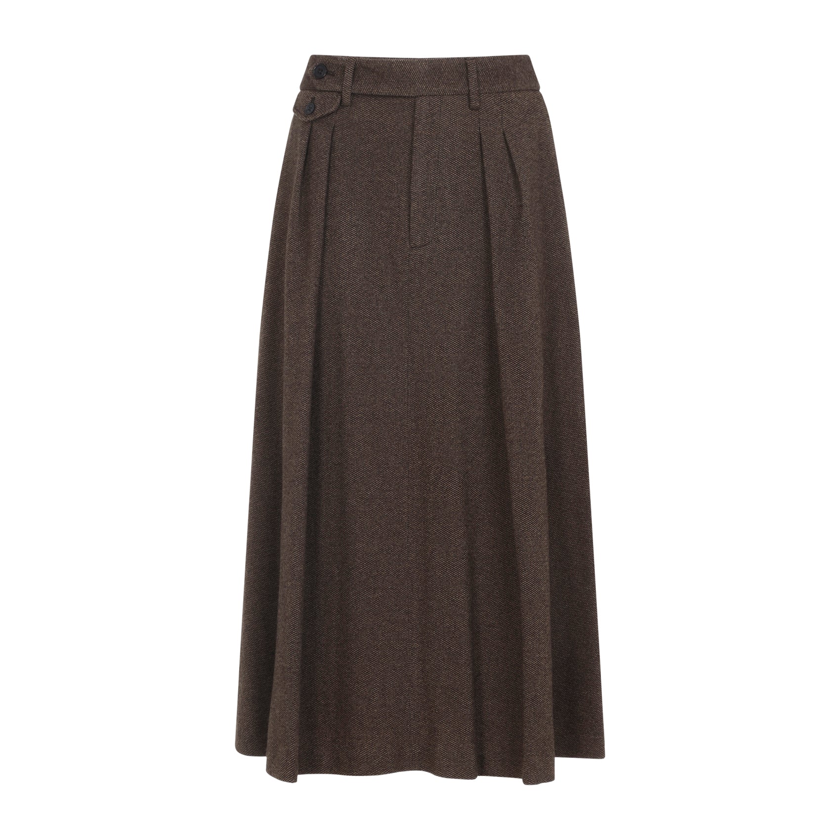 RALPH LAUREN COLLECTION Evilyn Mid A-Line Skirt