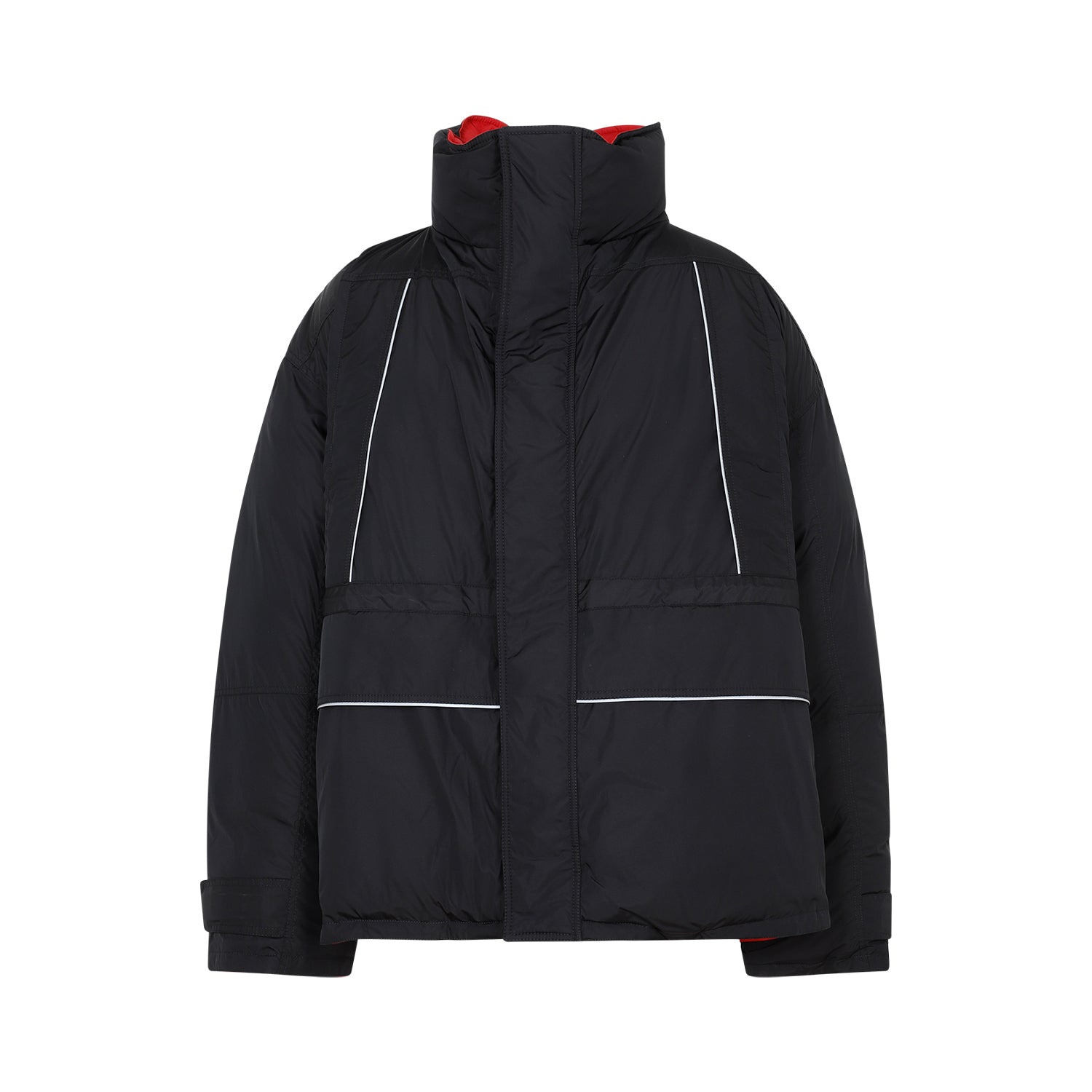 BALENCIAGA Men's Wrap Parka Jacket - FW23