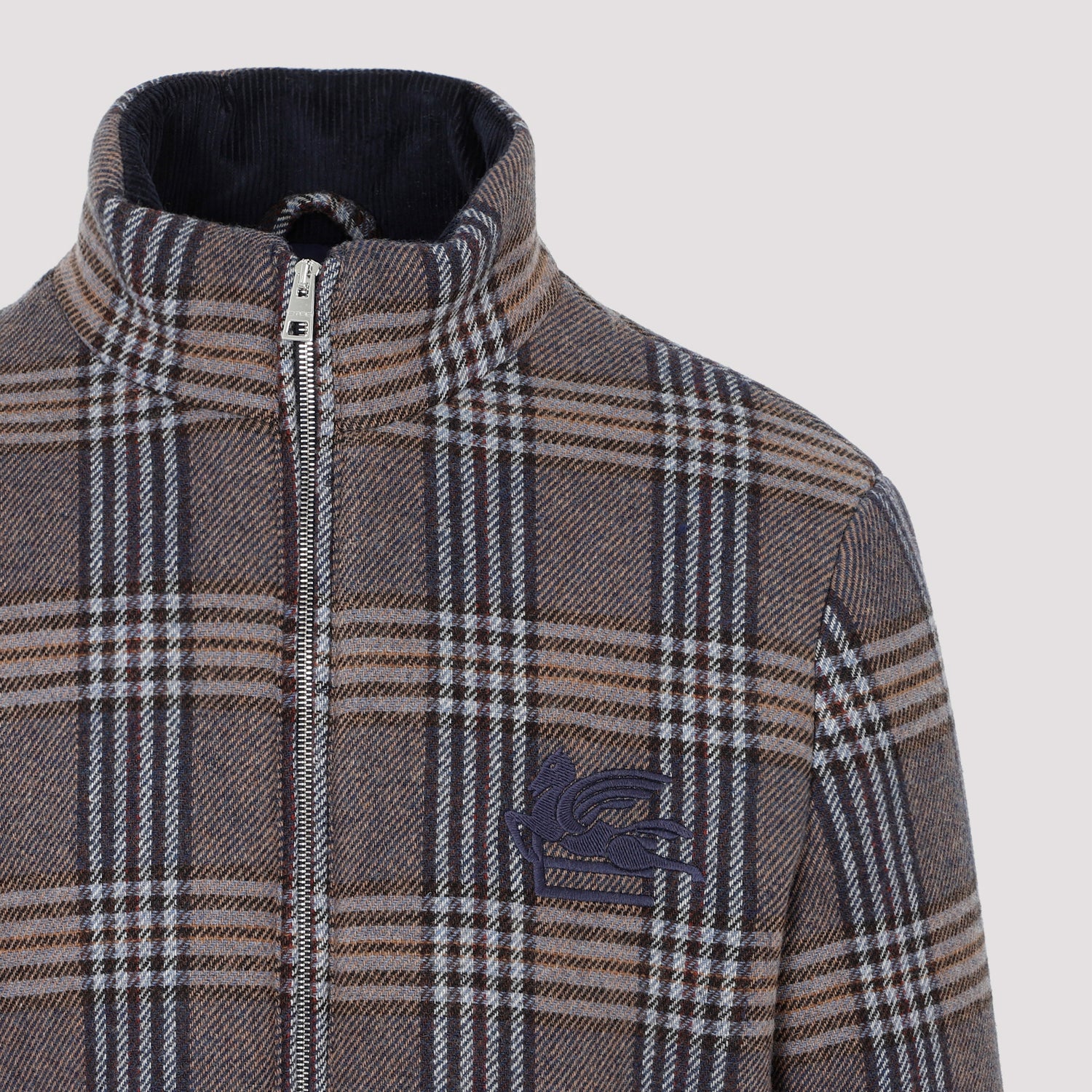 ETRO Padded Virgin Wool Jacket - Comfortable Fit