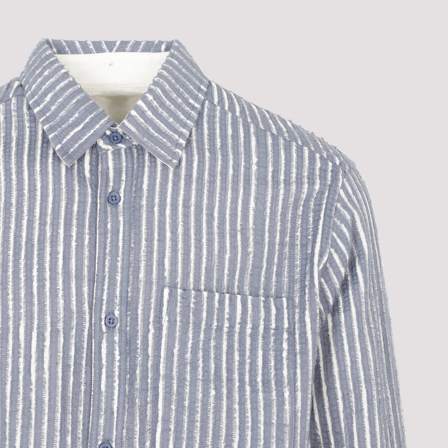 CRAIG GREEN Hand-Frayed Stripe Shirt - FW23