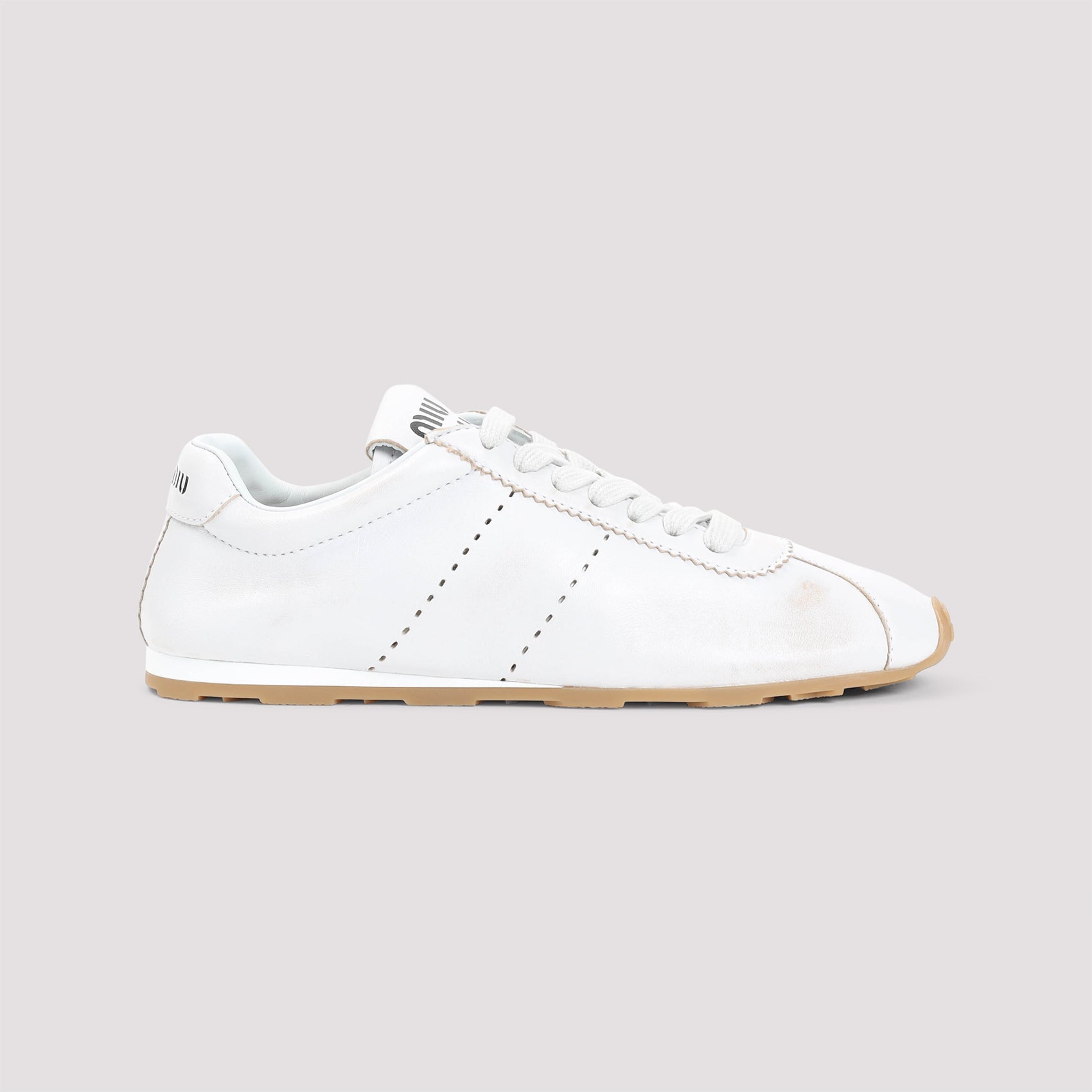 MIU MIU Men's Premium Leather Sneaker