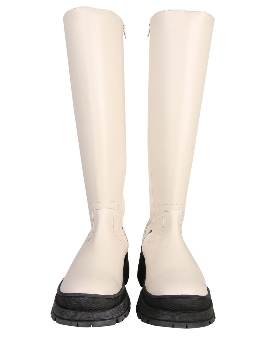 STAUD Oversized Bow Tall Boots
