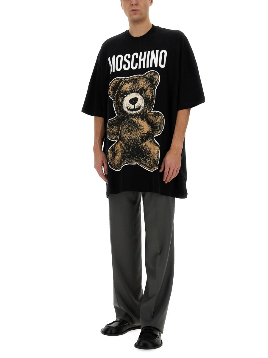 MOSCHINO COUTURE Couture Teddy Bear T-Shirt - Size L