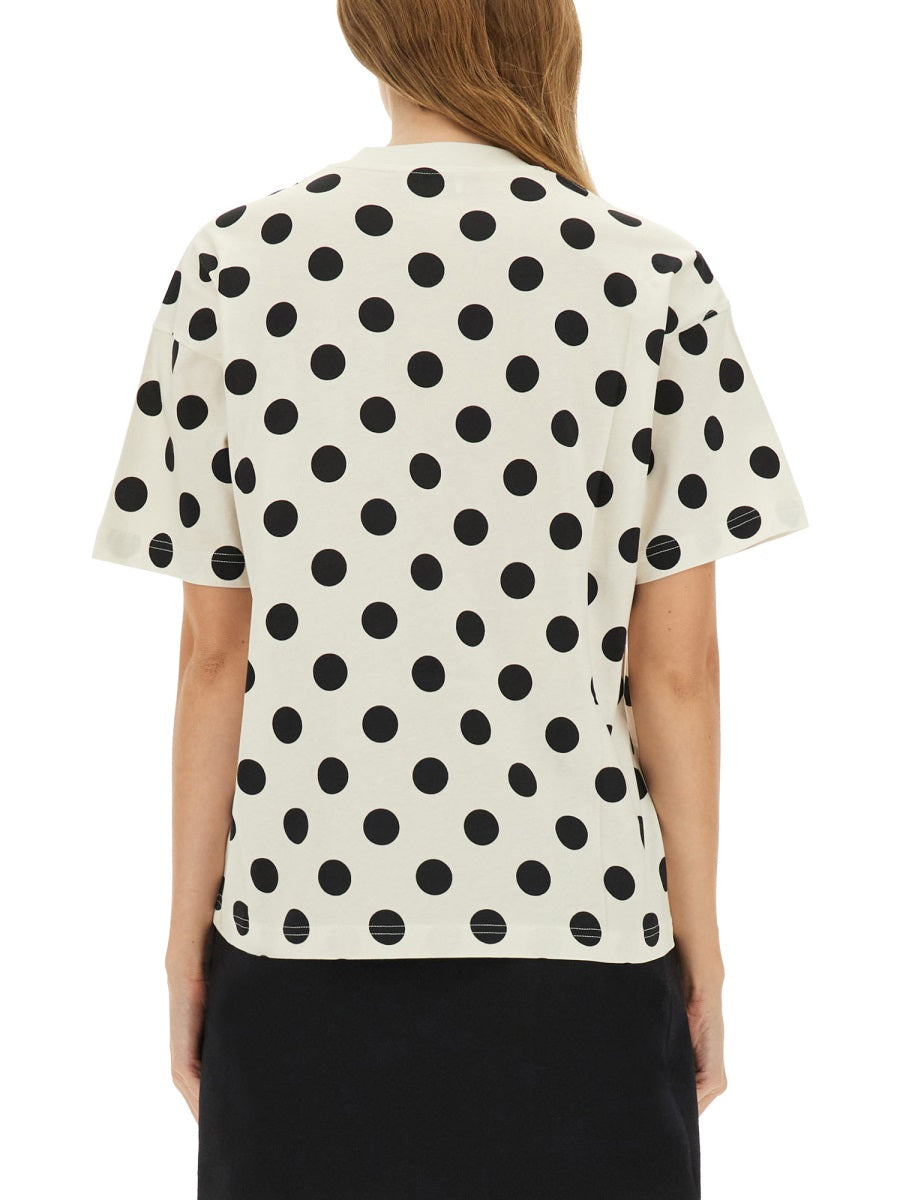 MOSCHINO Teddy Polka Dots T-Shirt - Size S
