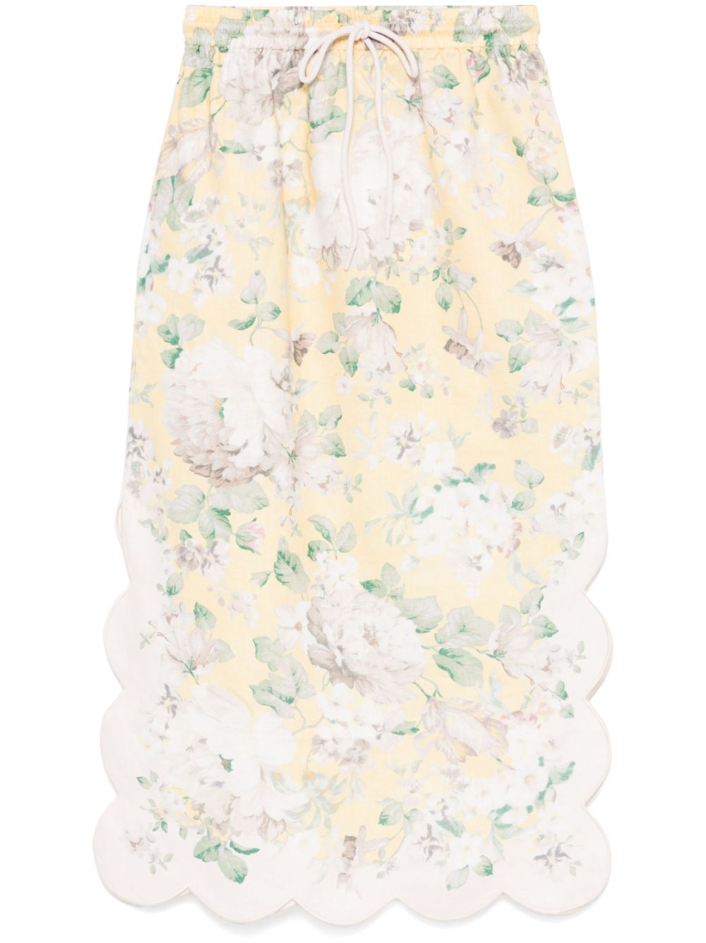ZIMMERMANN Linen Mini Skirt - Size 1