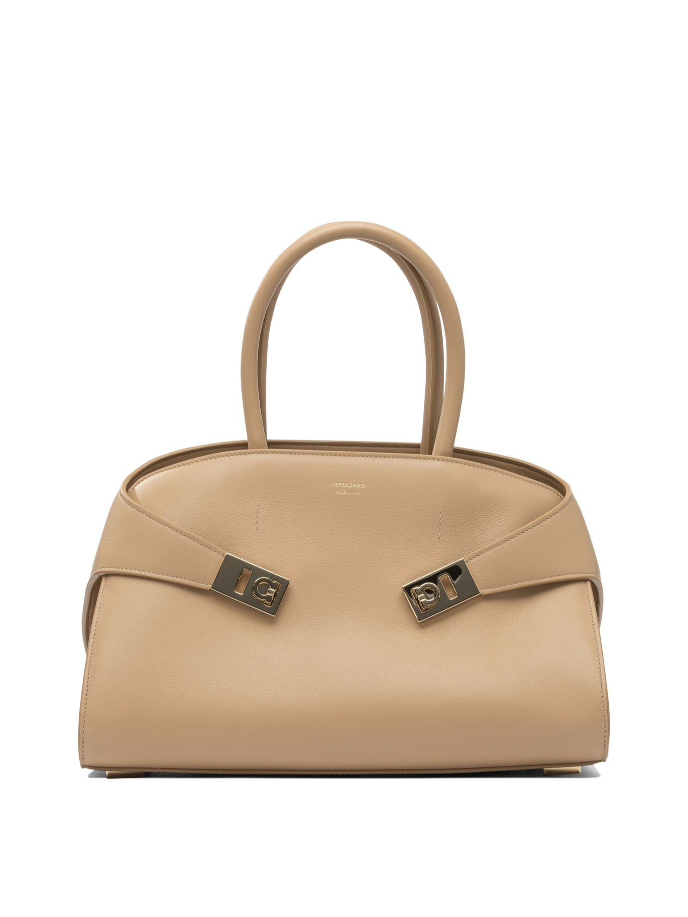 Ferragamo Elegant Leather Shoulder Handbag - Perfect for FW25