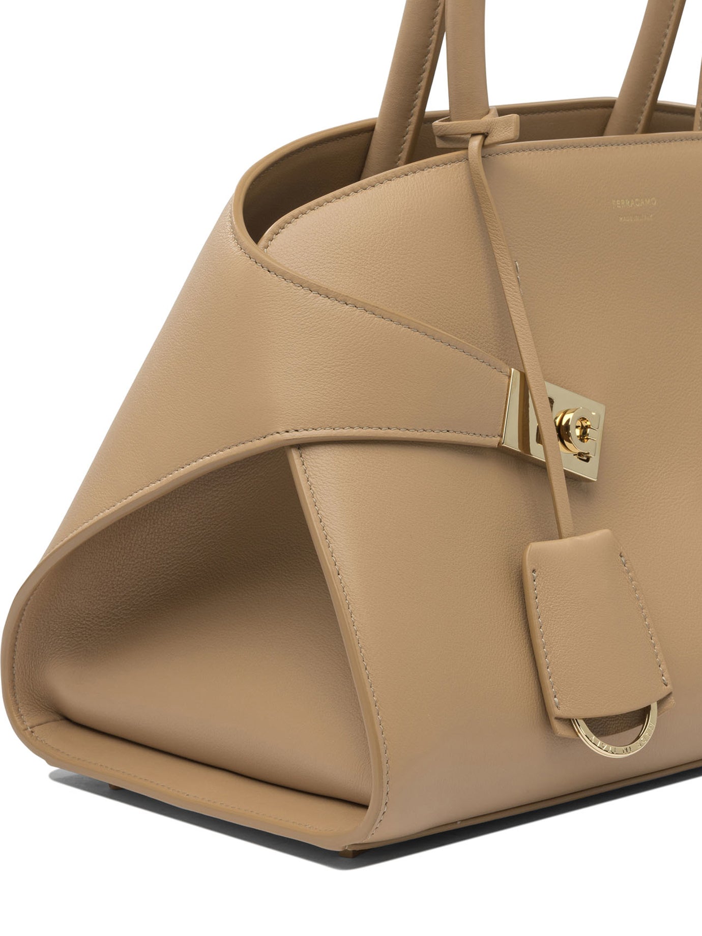 Ferragamo Elegant Leather Shoulder Handbag - Perfect for FW25
