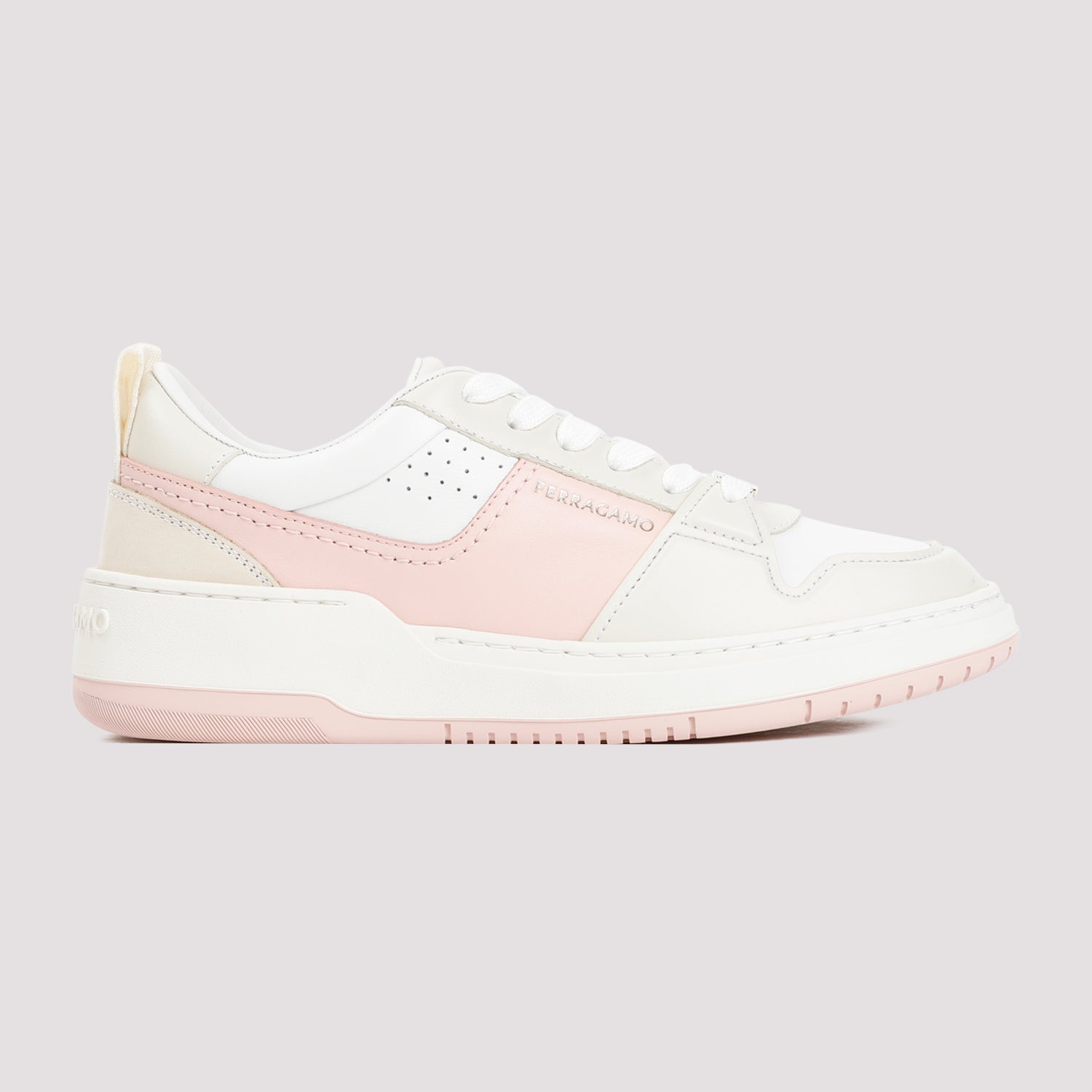 Ferragamo Women's Leather Dennis Sneakers