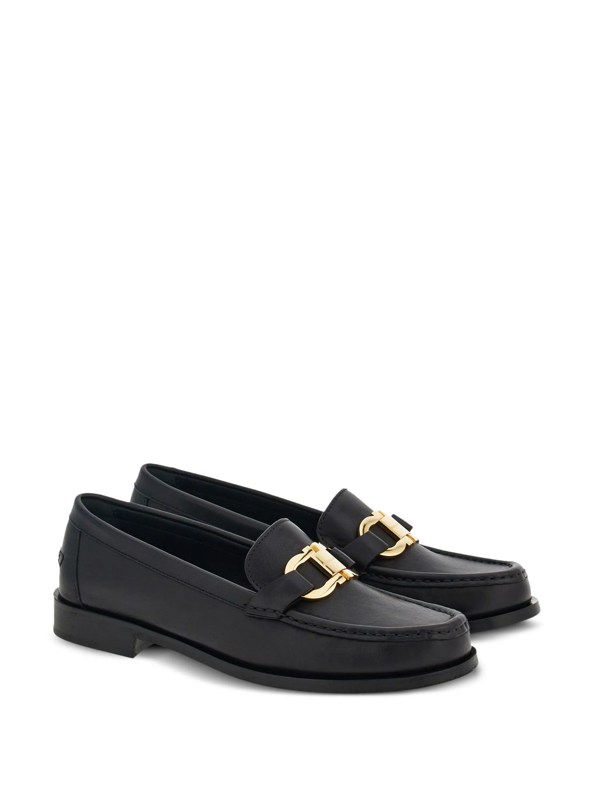Ferragamo Ornament Gancini Hook Moccasin for Women