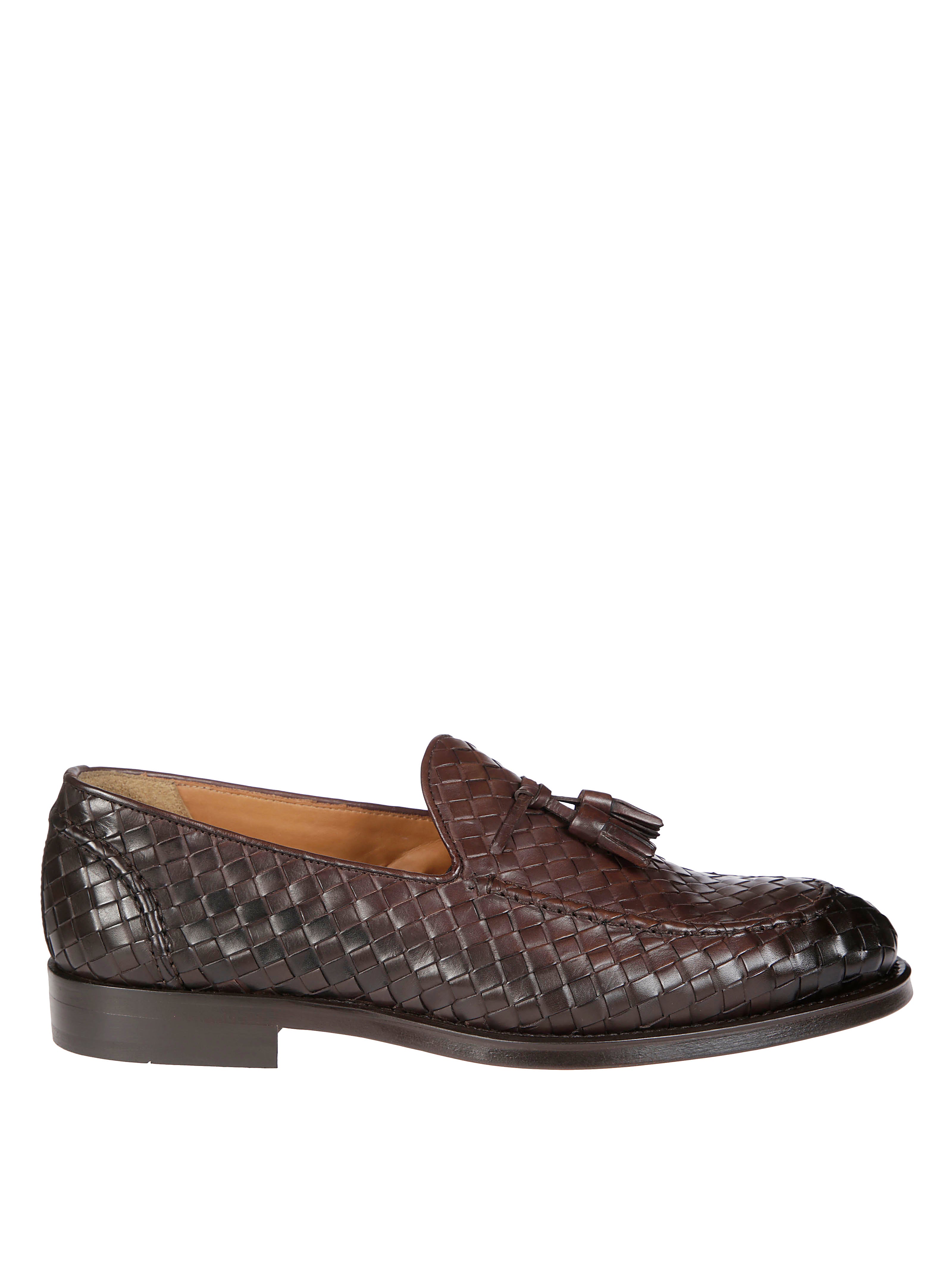 DOUCAL'S Elegant Woven Moccasins for Women