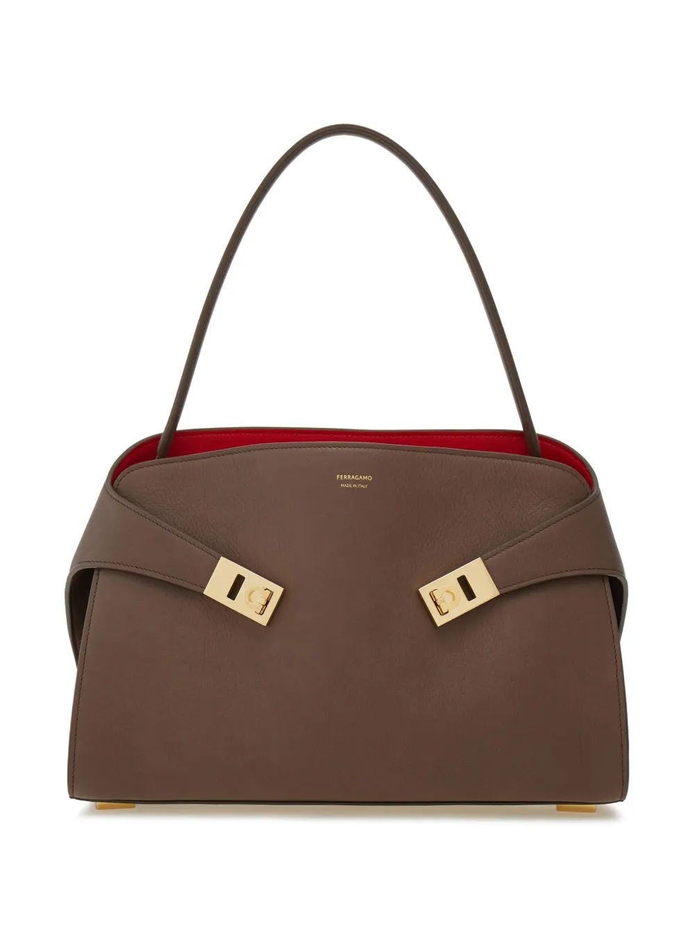 Ferragamo Mini Pouch Handbag with Shoulder Strap
