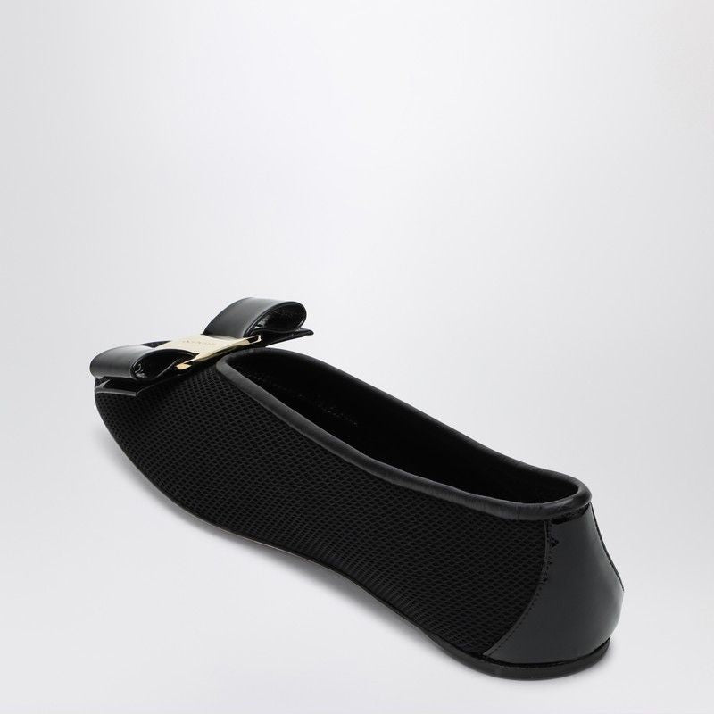 Ferragamo Classic Ballerina Bow Flats for Women
