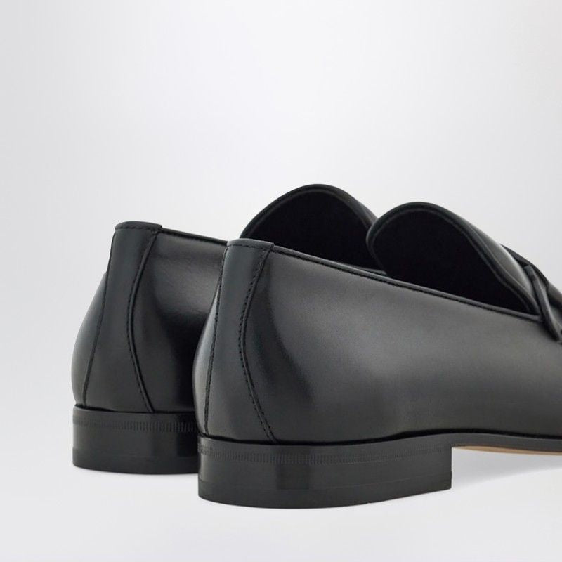 Ferragamo Loafer with Gancini Hook Logo