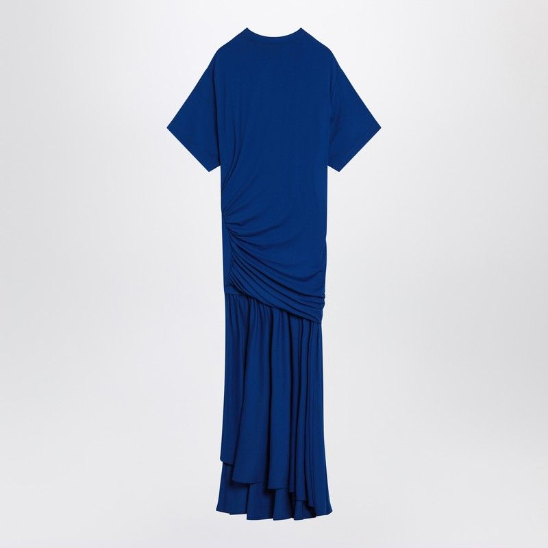 Ferragamo Long Dress with Draping - FW25