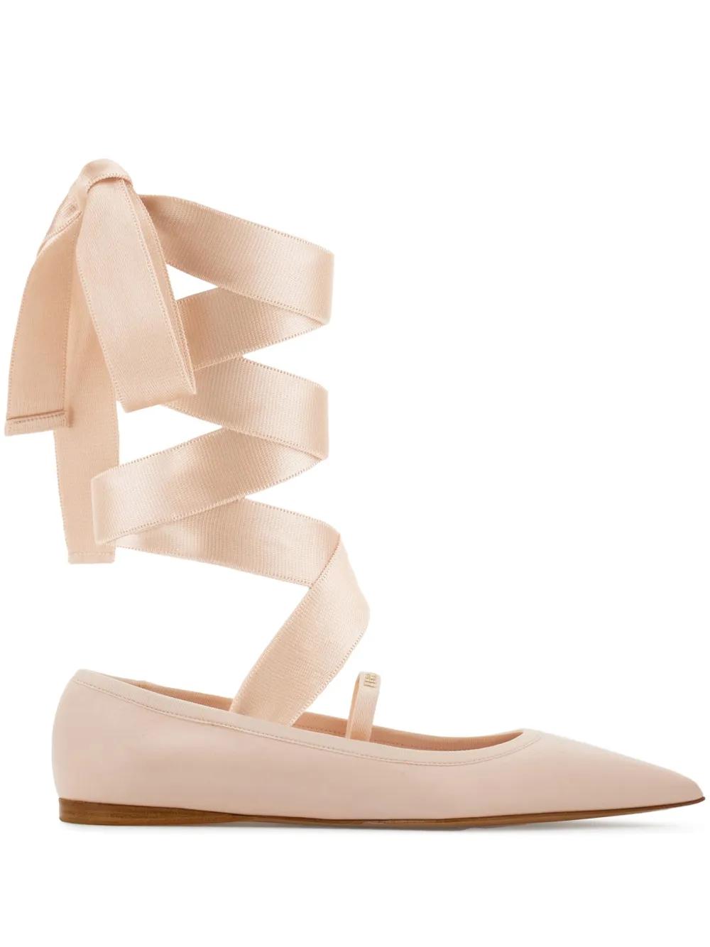 Ferragamo Leather Ballet Flats for Women