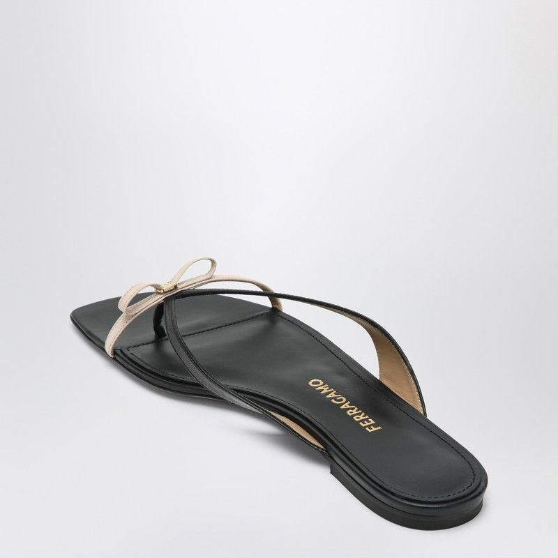 Ferragamo Mini Bow Flip-Flops for Women