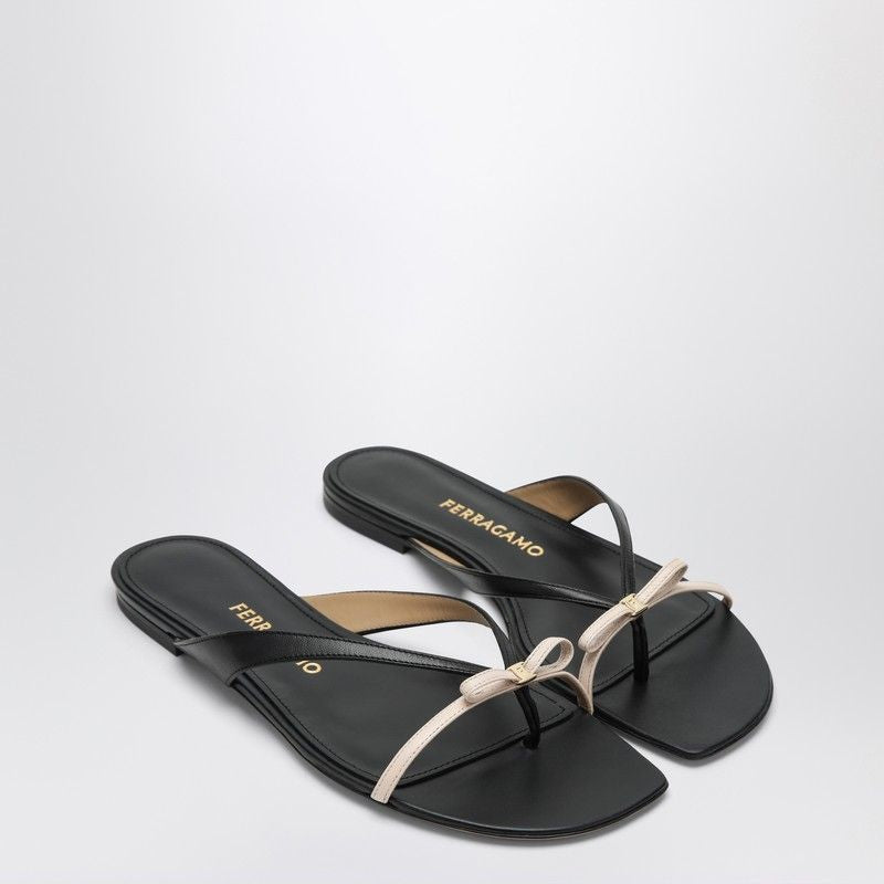 Ferragamo Mini Bow Flip-Flops for Women