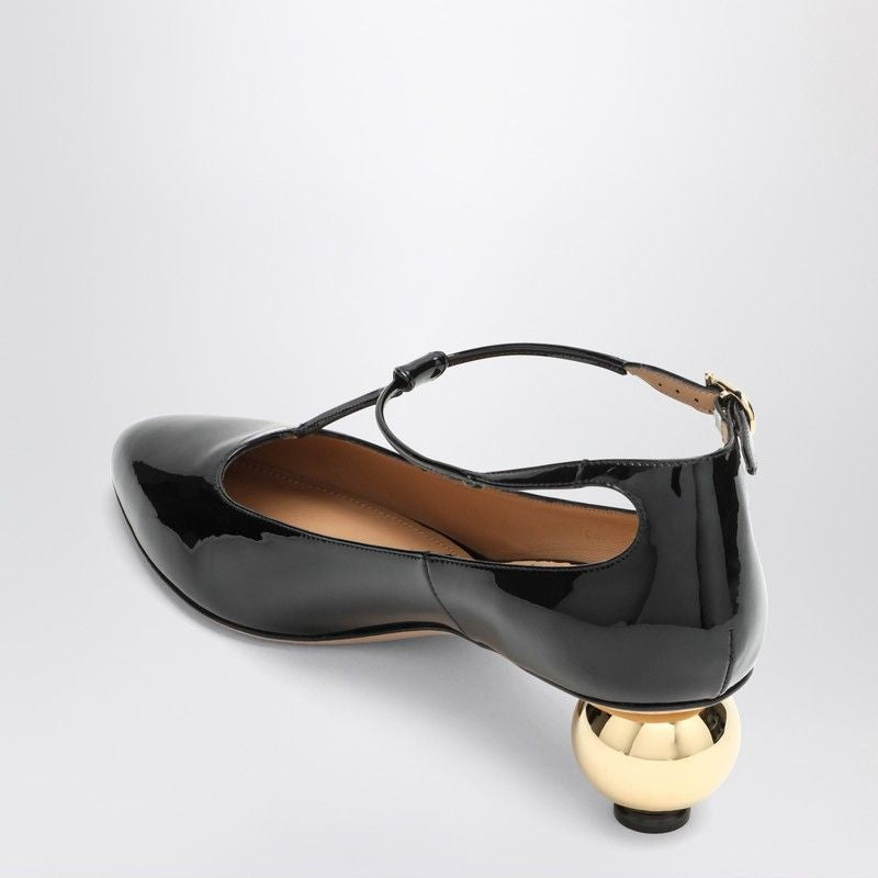 Ferragamo T-Strap High Heel Décolletage