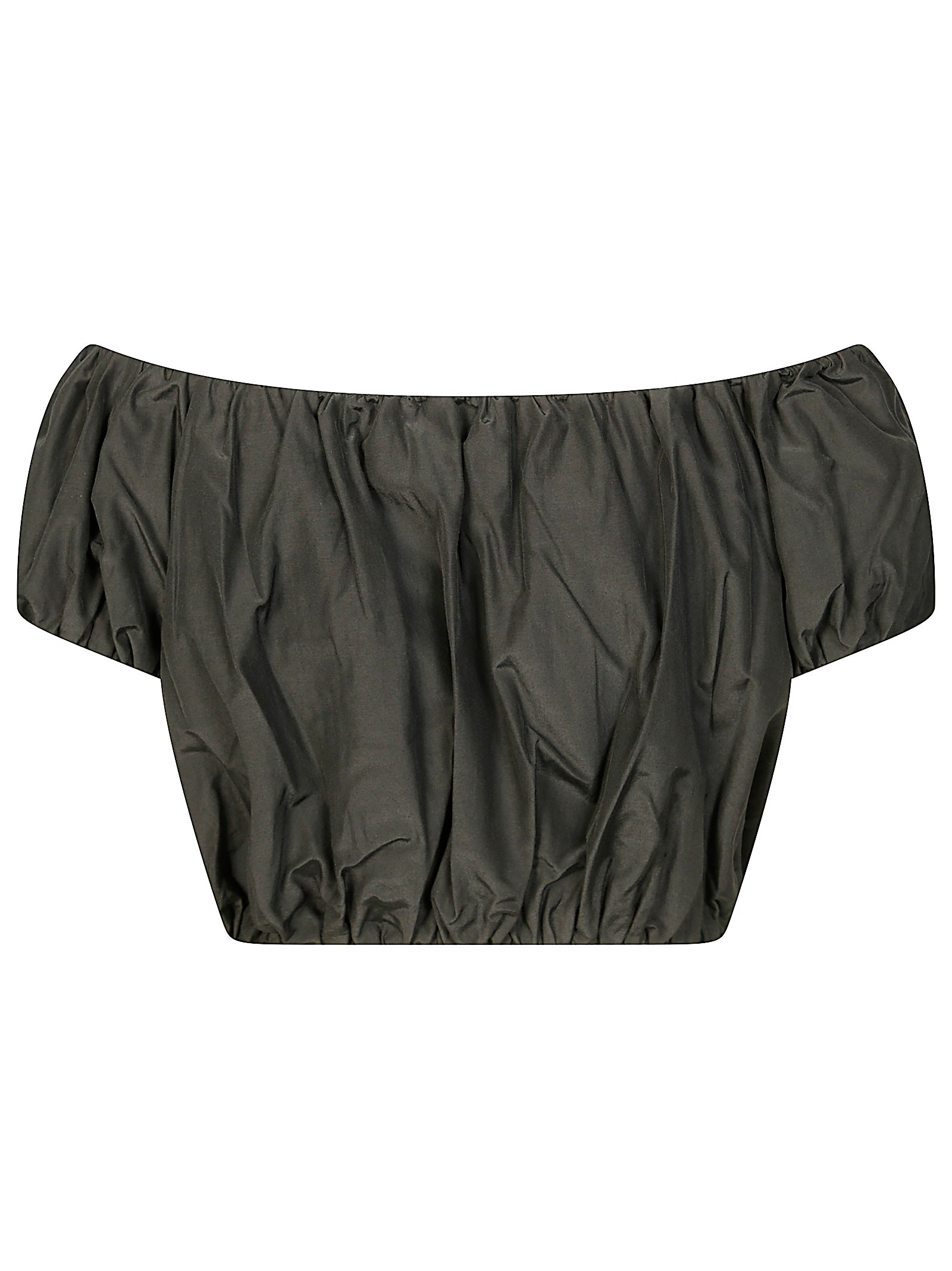 THE ANDAMANE Cropped Sweater with Mini Fit