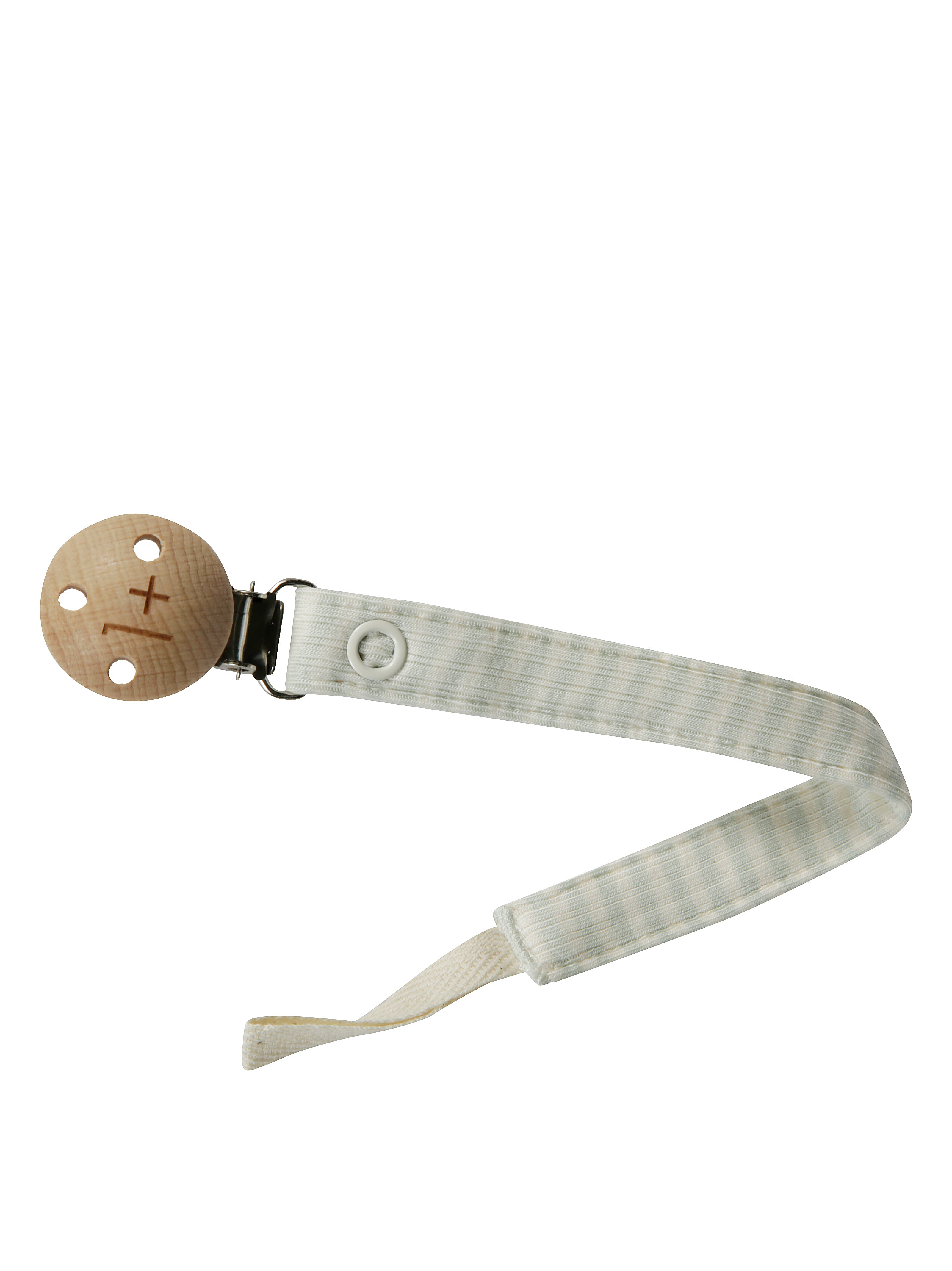 1+IN THE FAMILY Striped Mini Pacifier Holder