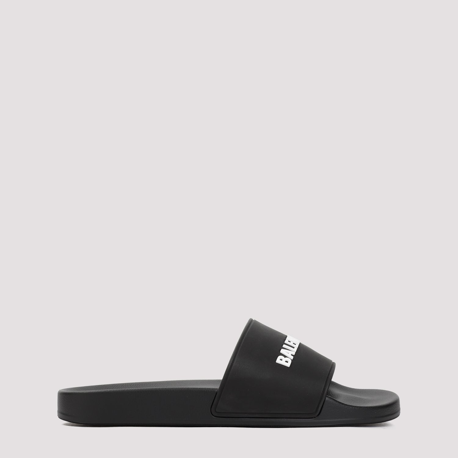 BALENCIAGA Men's Logo Pool Slide Shoes