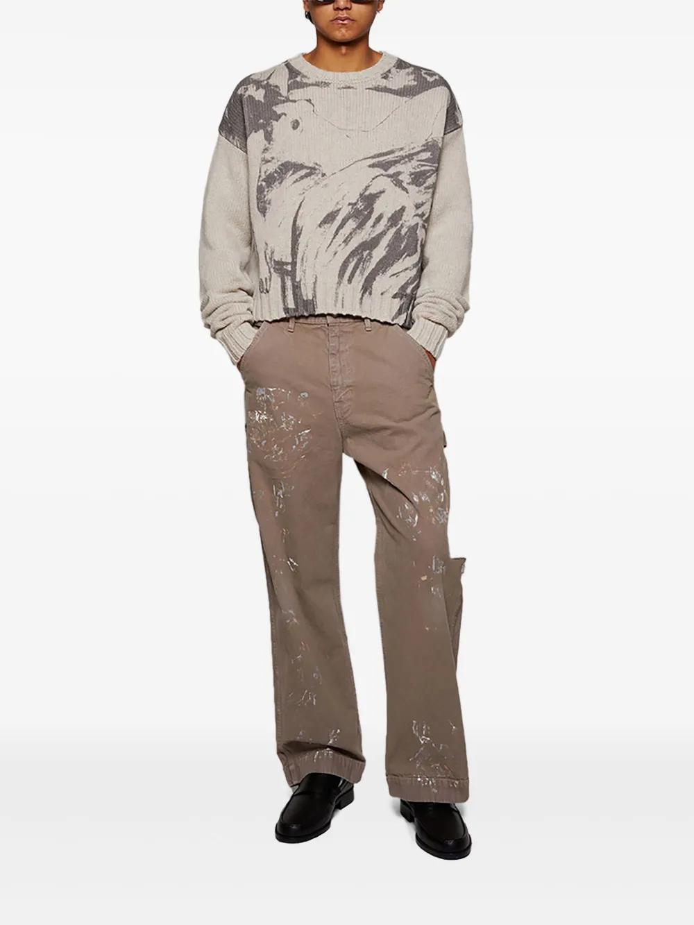 ENFANTS RICHES DEPRIMES Past in Vain Crewneck Sweater for Men