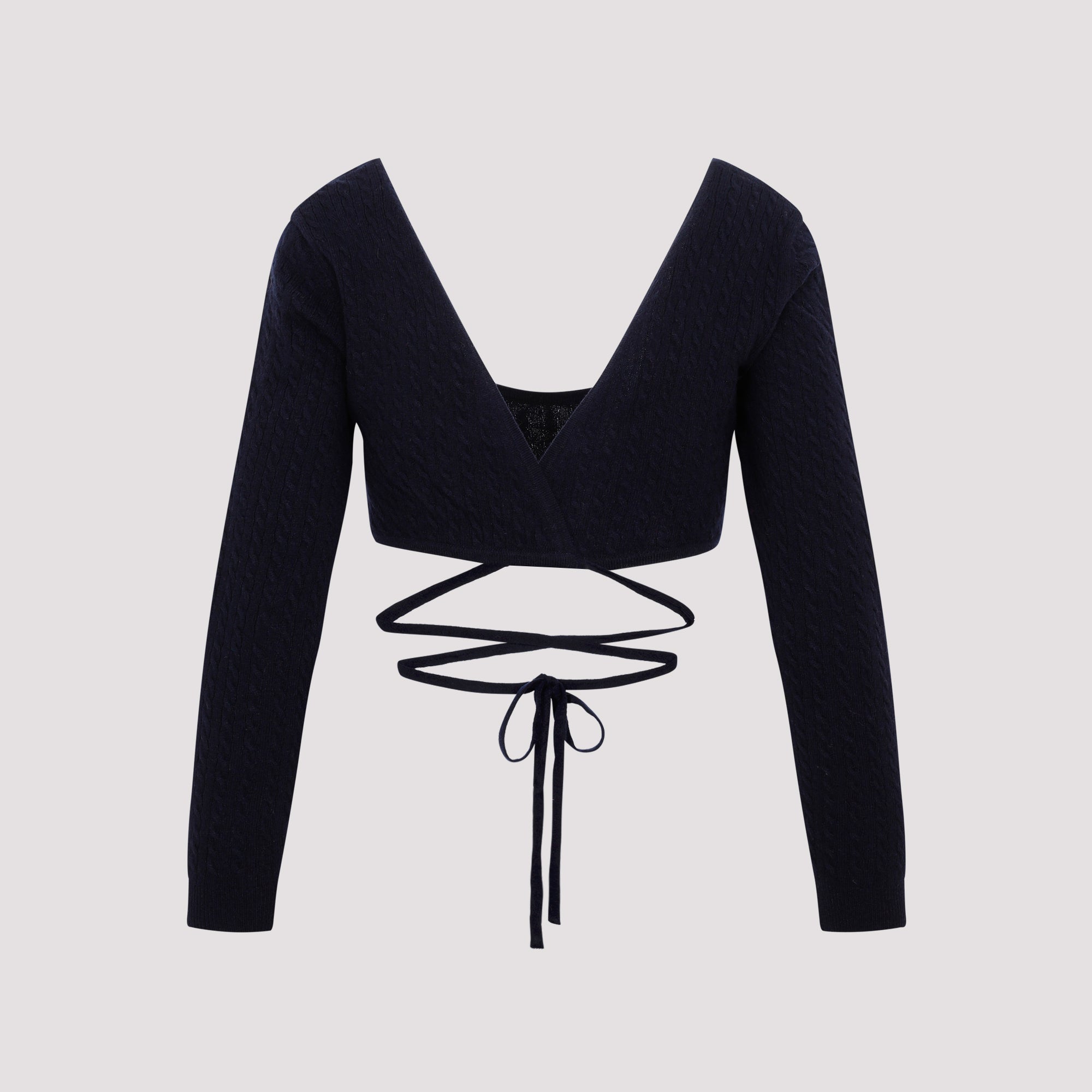 PATOU Wrap Knit Top