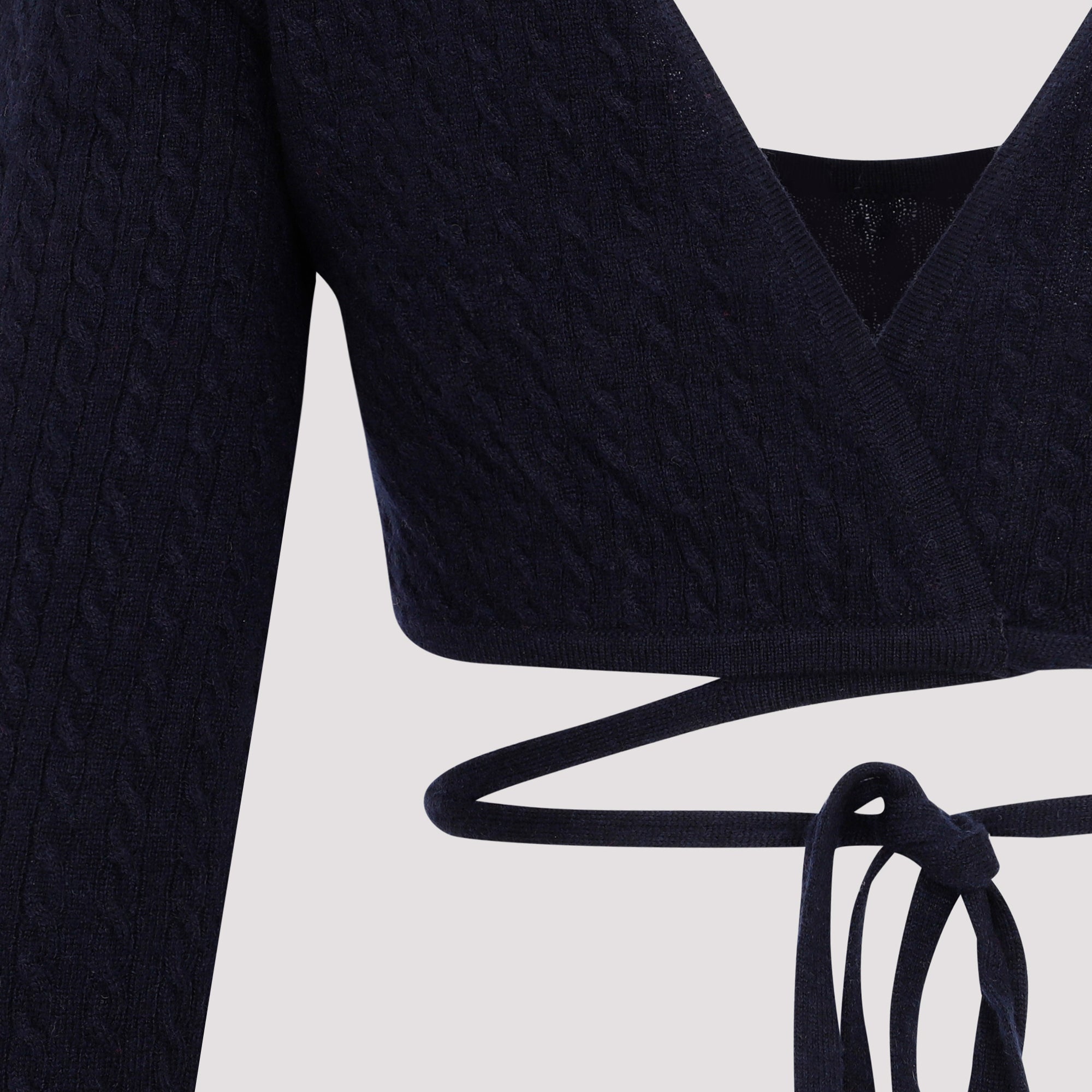 PATOU Wrap Knit Top
