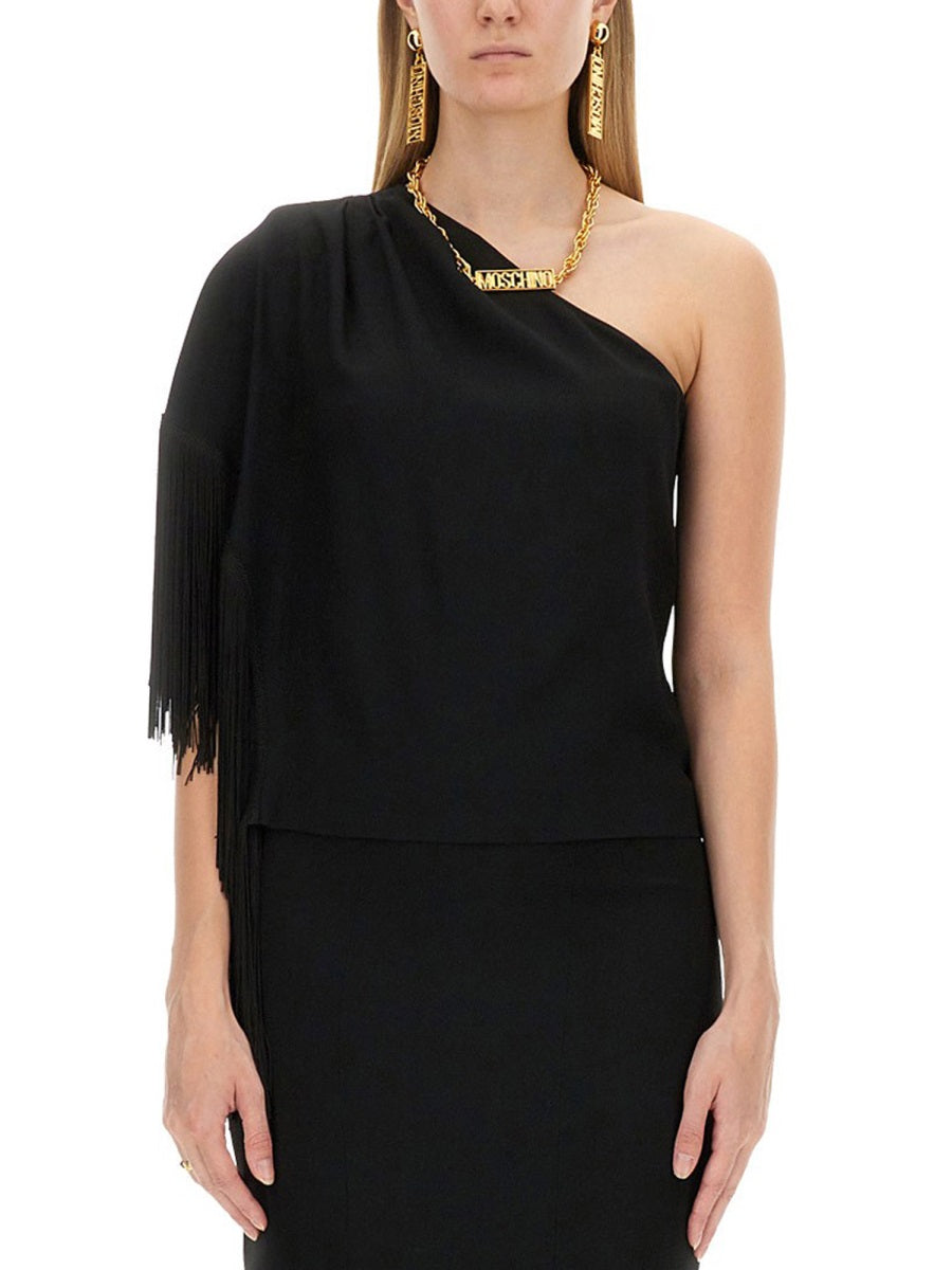 MOSCHINO COUTURE Chic One-Piece Top for Women - Size 40