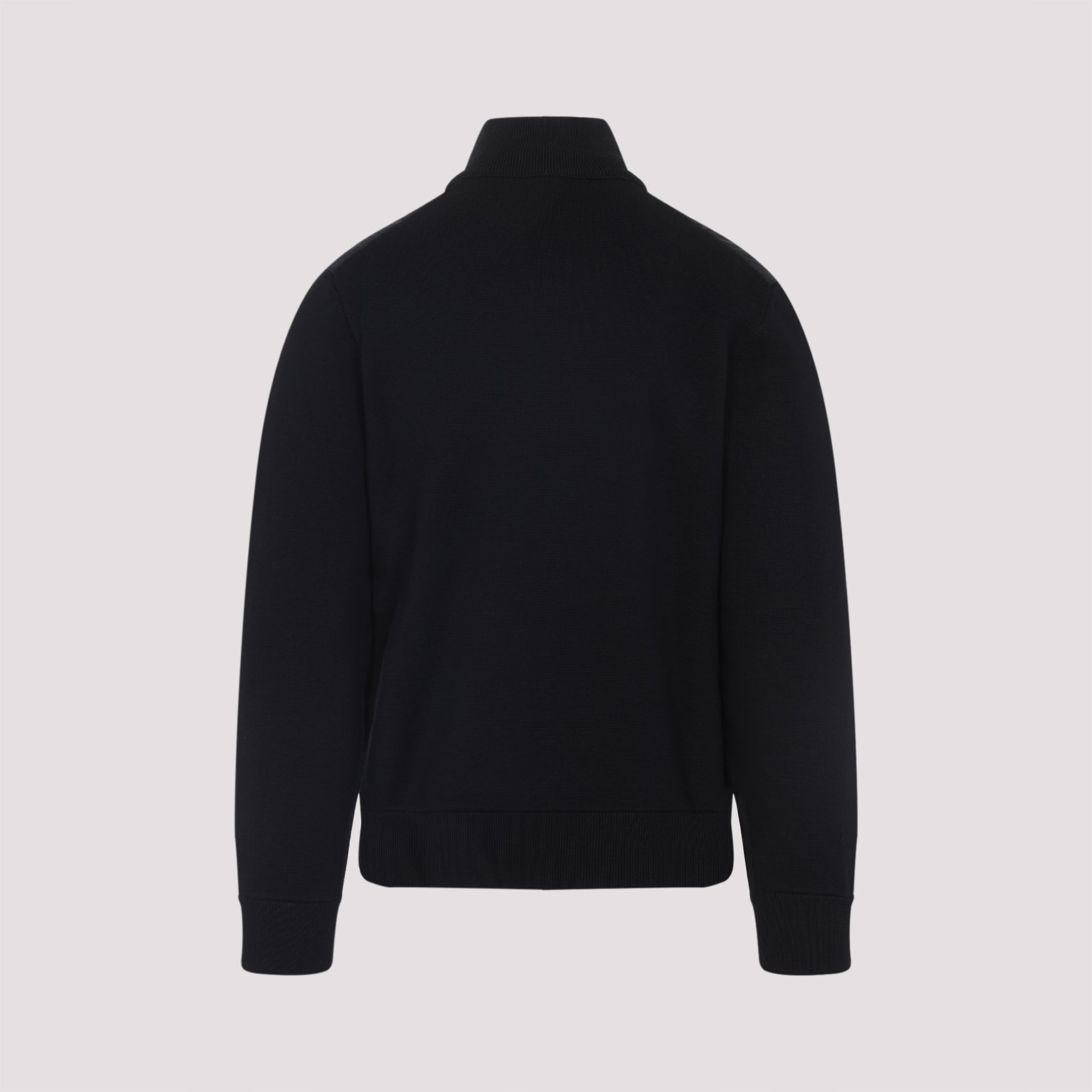 MONCLER Wool Blend Cardigan Tricot Jacket for Men - Winter Collection