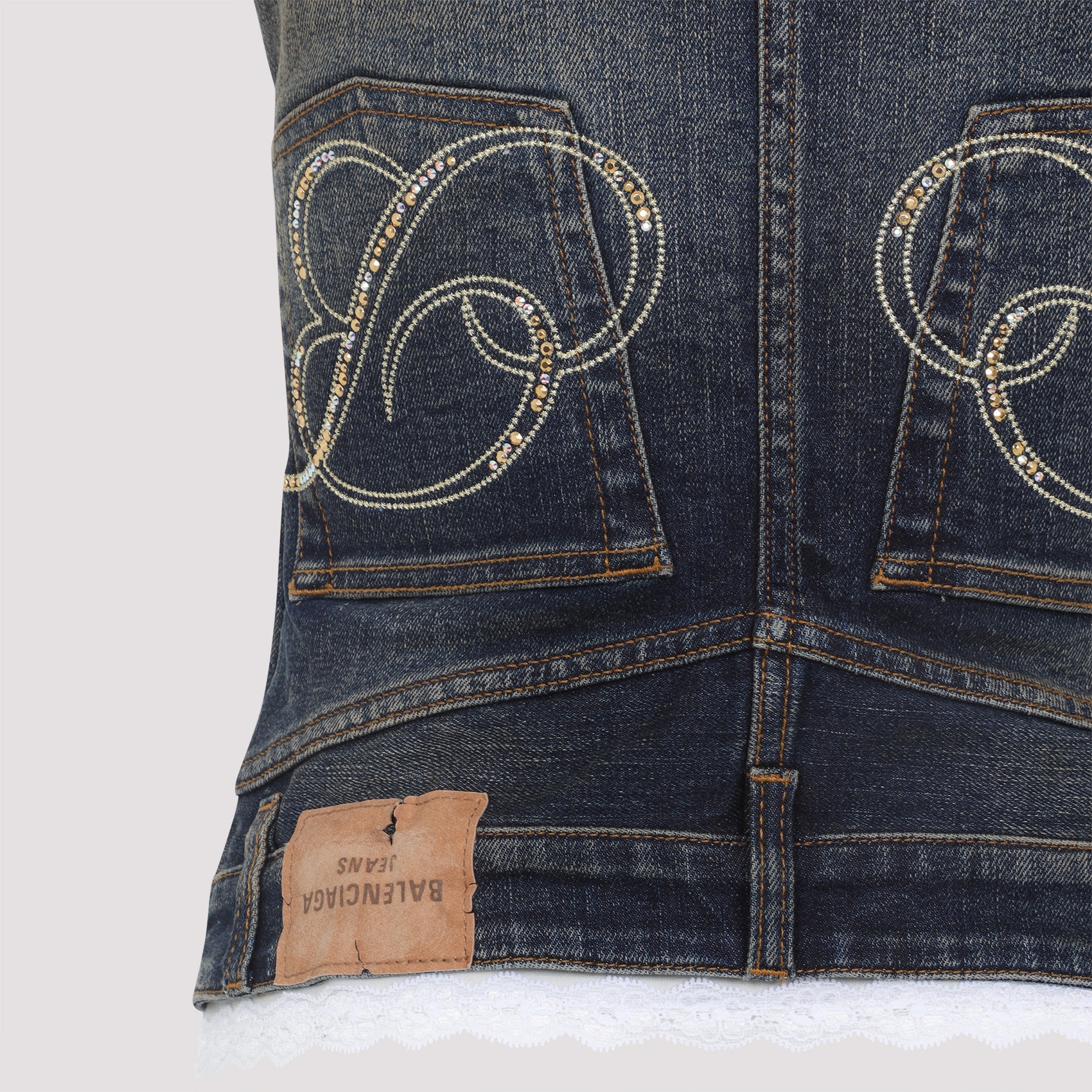 BALENCIAGA Patched Top for Men - Stylish and Comfortable