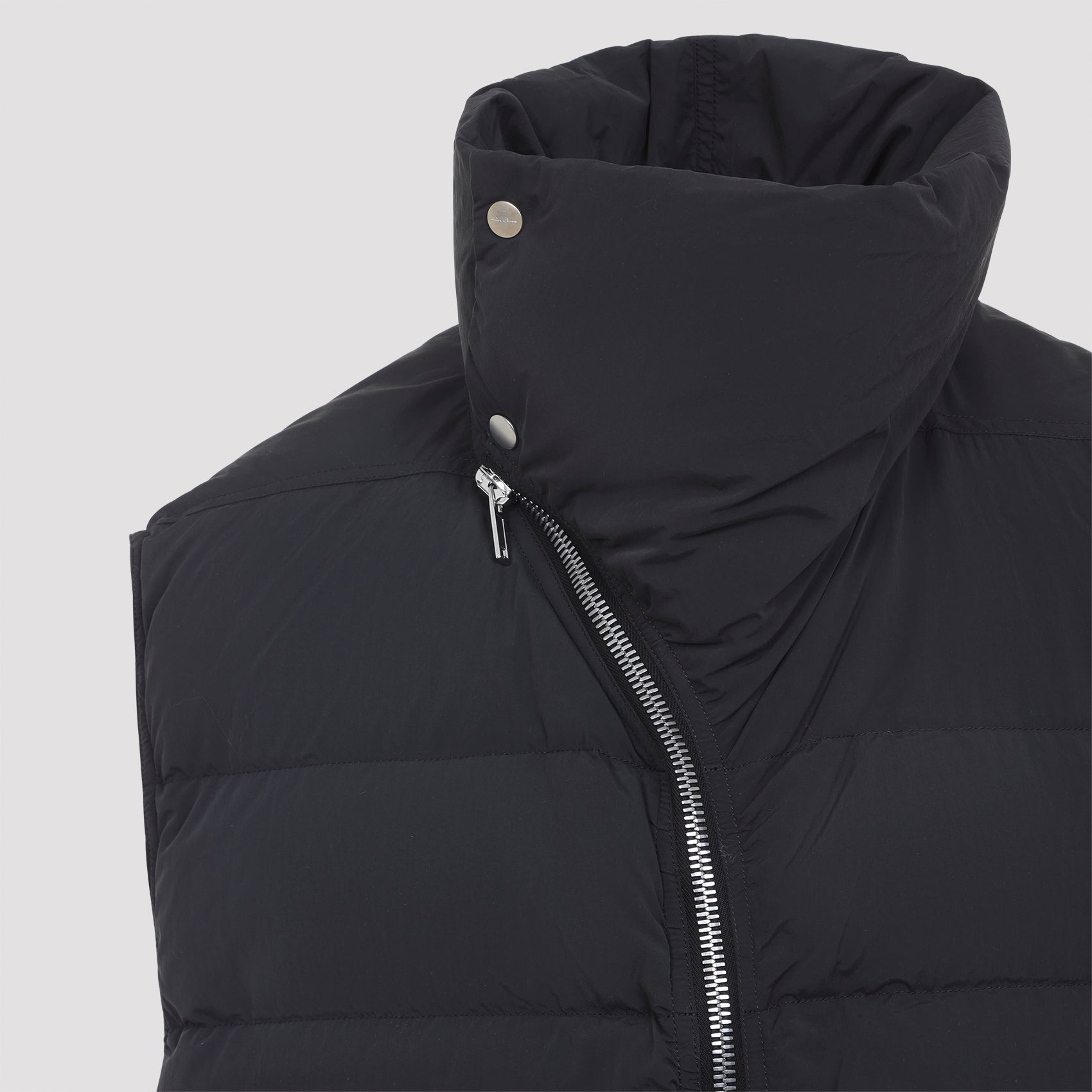 RICK OWENS Flight Vest - Men's FW25 Feather Down Waistcoat