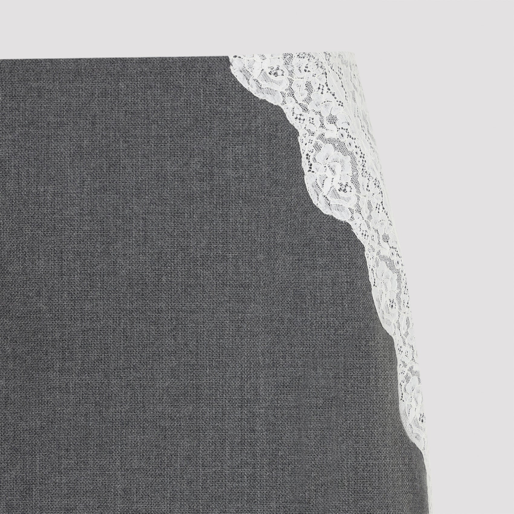 JIL SANDER Wool Midi Skirt for Men