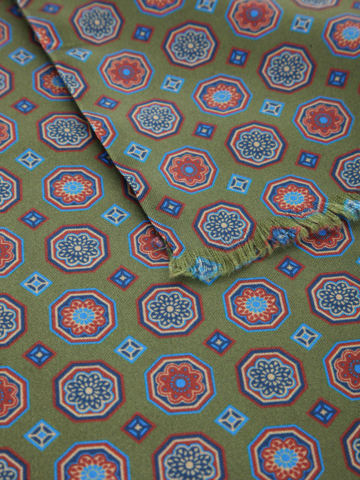 ASCOT Bi-Material Scarf for Men