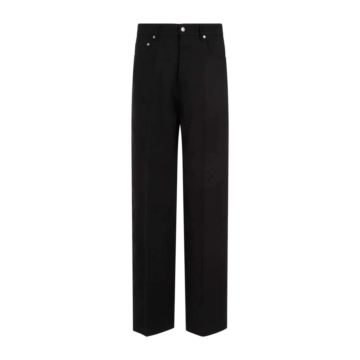 RICK OWENS Luxury Silk Wool Jeans