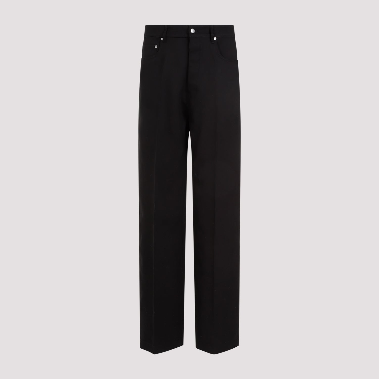 RICK OWENS Luxury Silk Wool Jeans