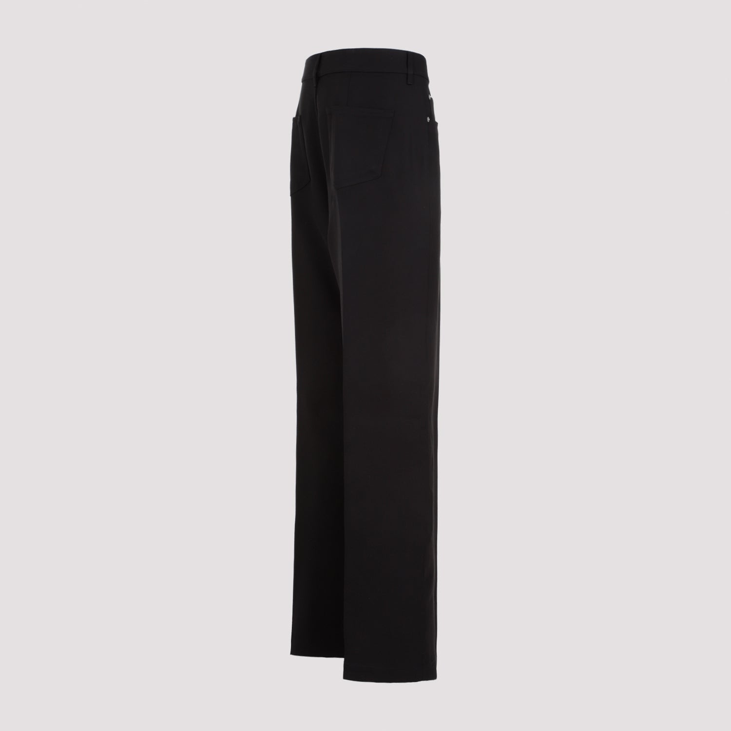 RICK OWENS Luxury Silk Wool Jeans