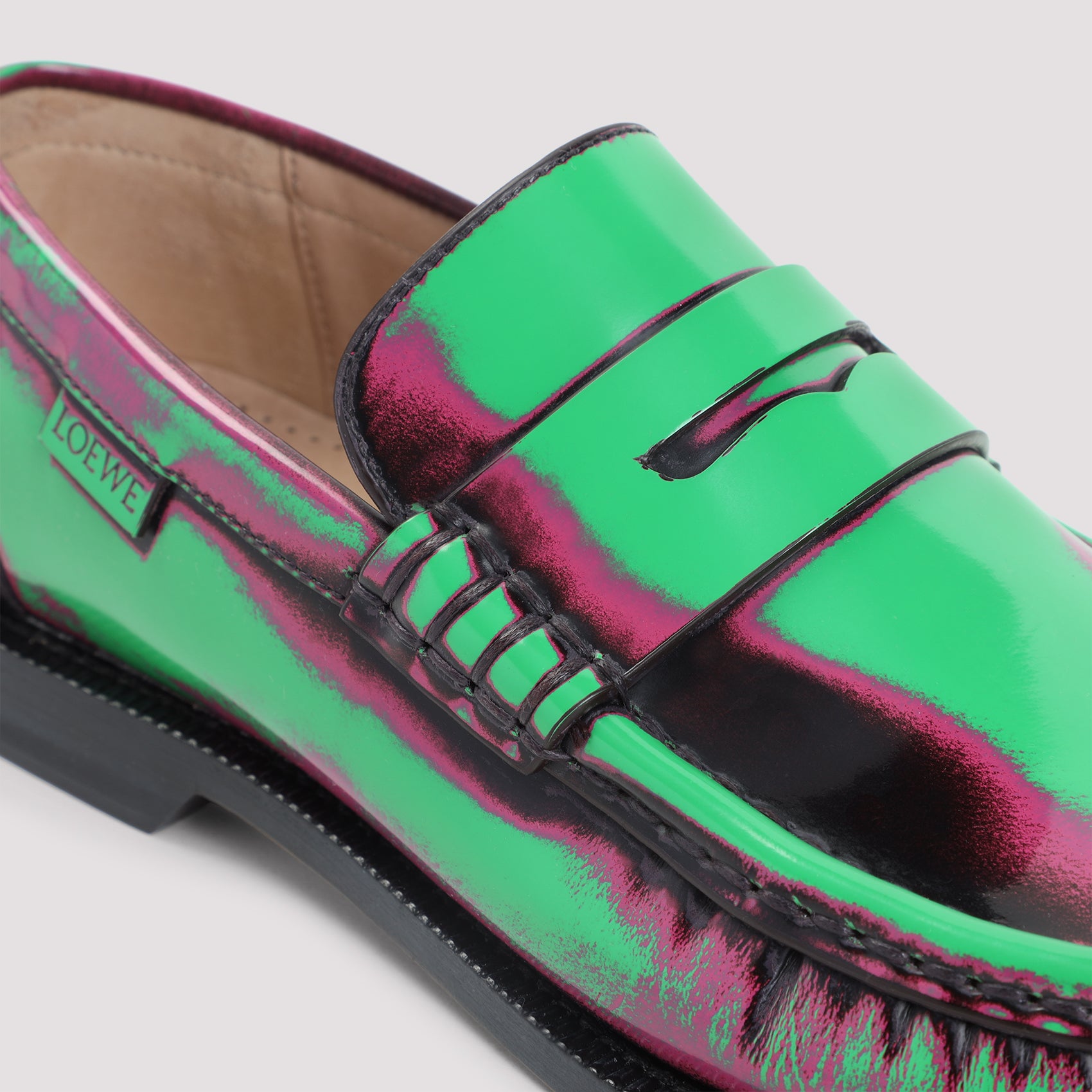 LOEWE Campo Brushed Loafers for Men