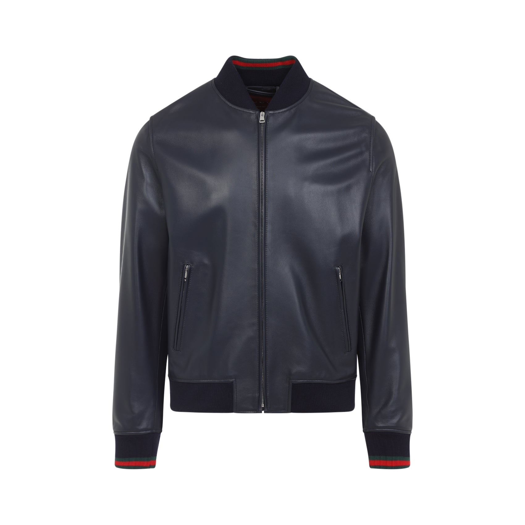 GUCCI Men's Bomber Jacket in Lamb Leather