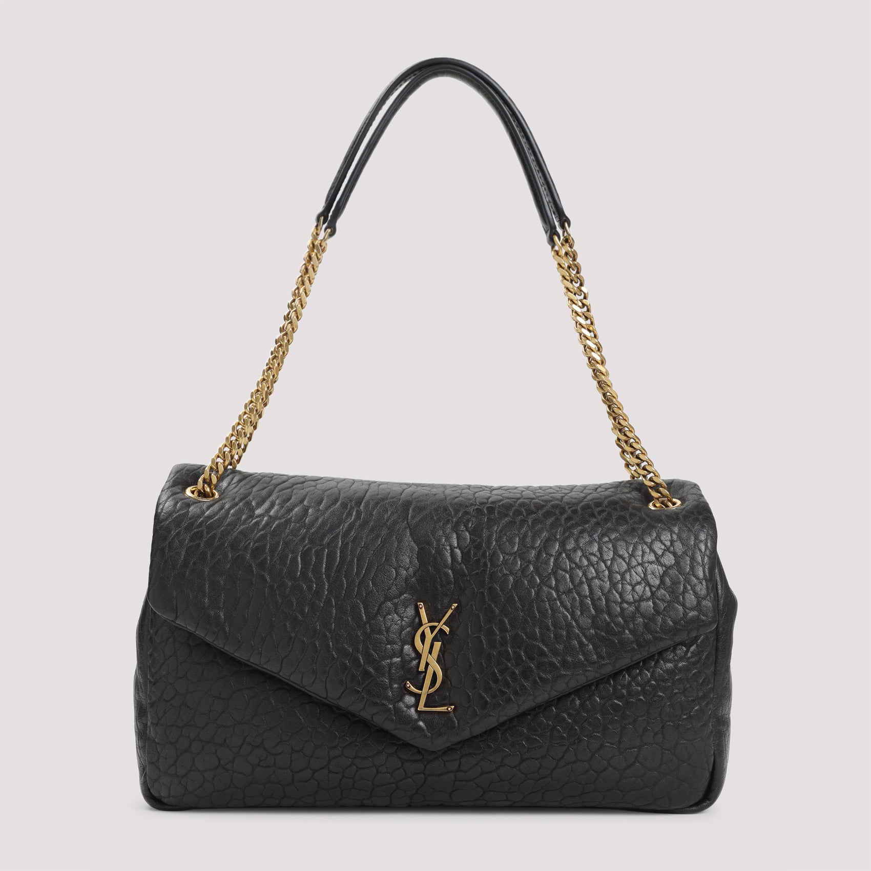 SAINT LAURENT Calypso Mini Shoulder Handbag - 38cm x 19cm x 9cm