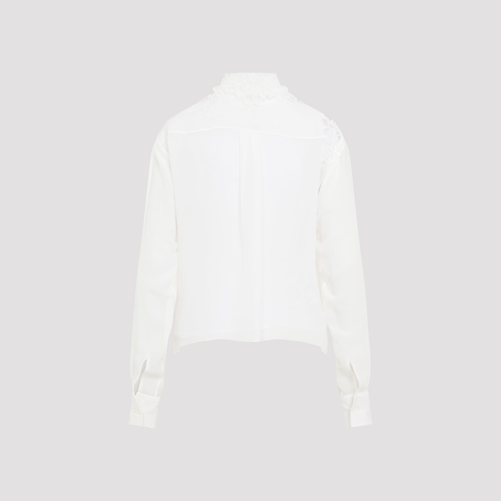 ERMANNO SCERVINO Silk Button-Up Shirt - FW24 Edition