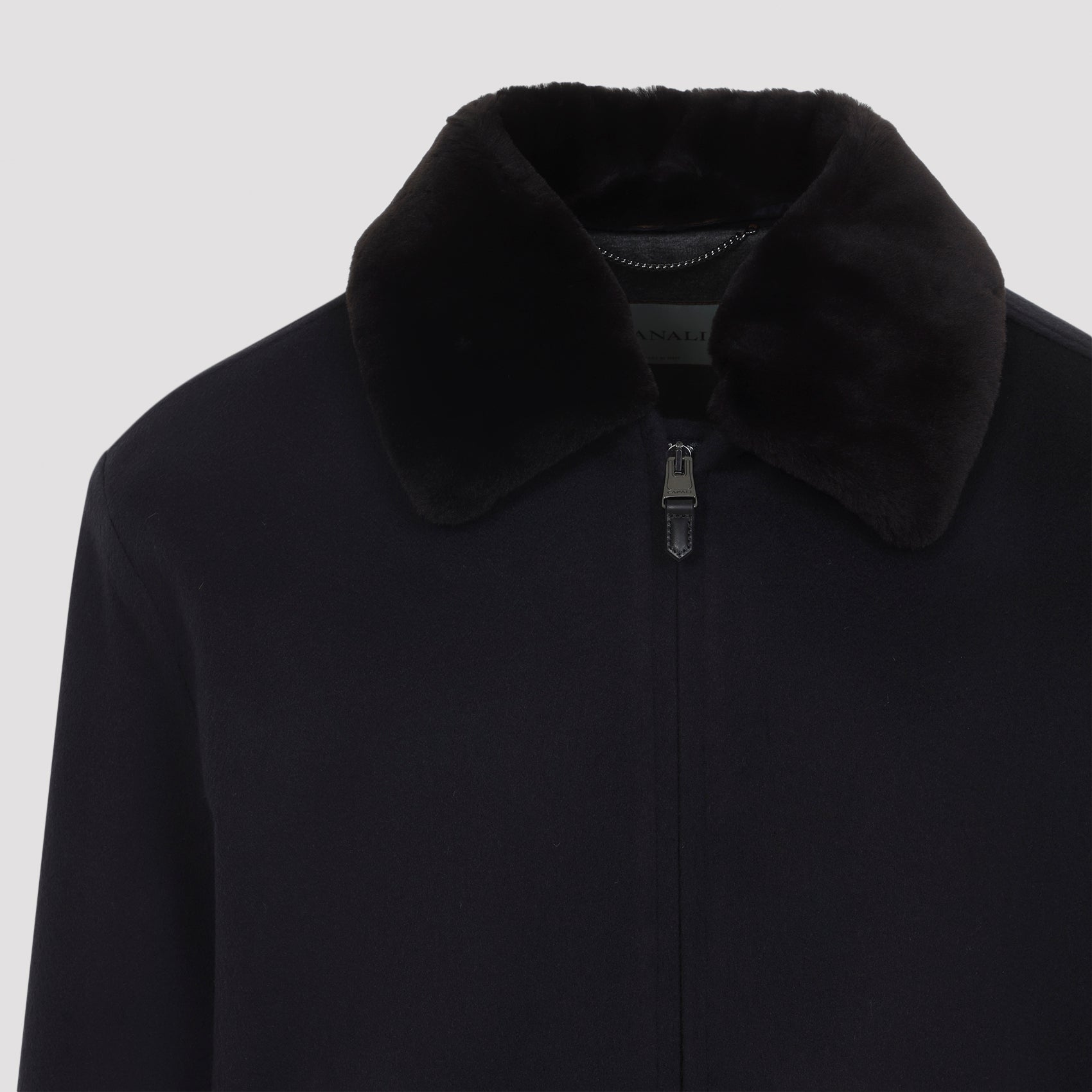 CANALI Coach Jacket with Collar Shirling for Men