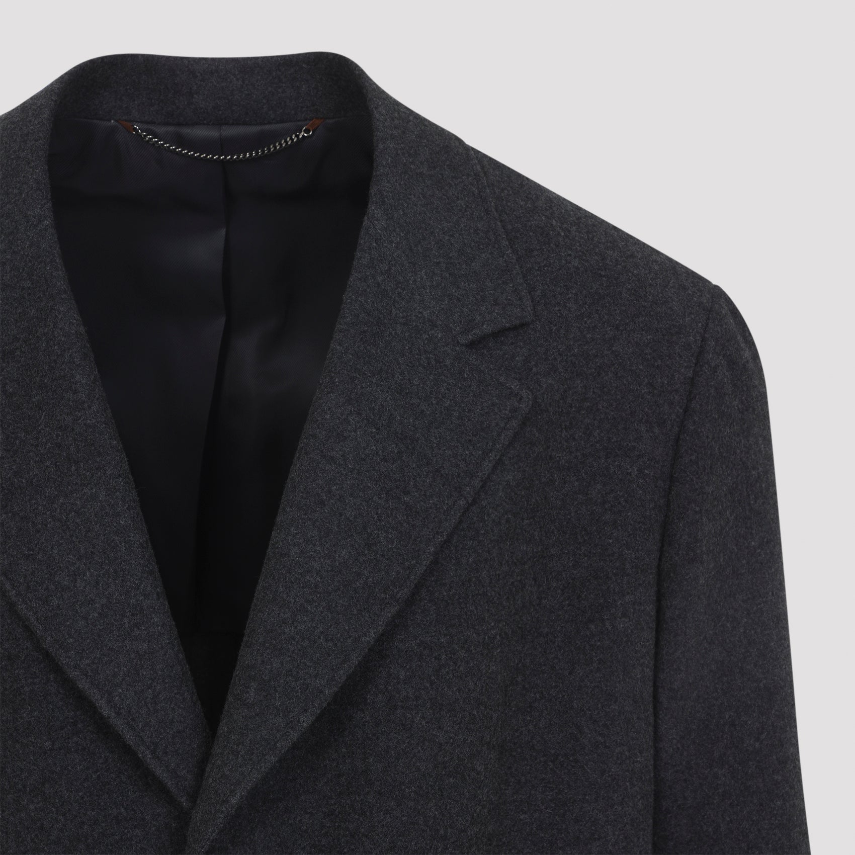 CANALI Men's 100% Wool Single Breasted Jacket